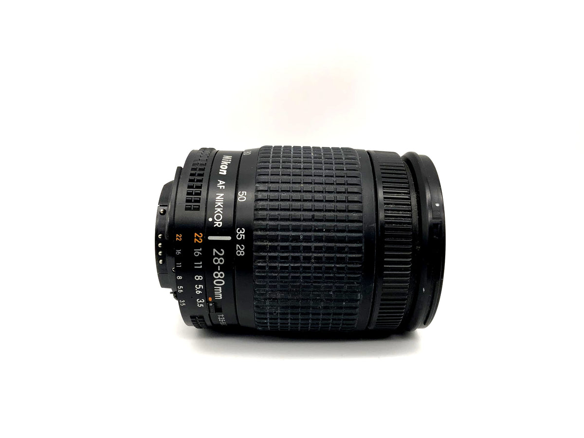 Nikon 28-80mm 1:3.5-5.6 D Lens AF Nikkor 58mm 0.4m/1.32ft (Nikon AF)