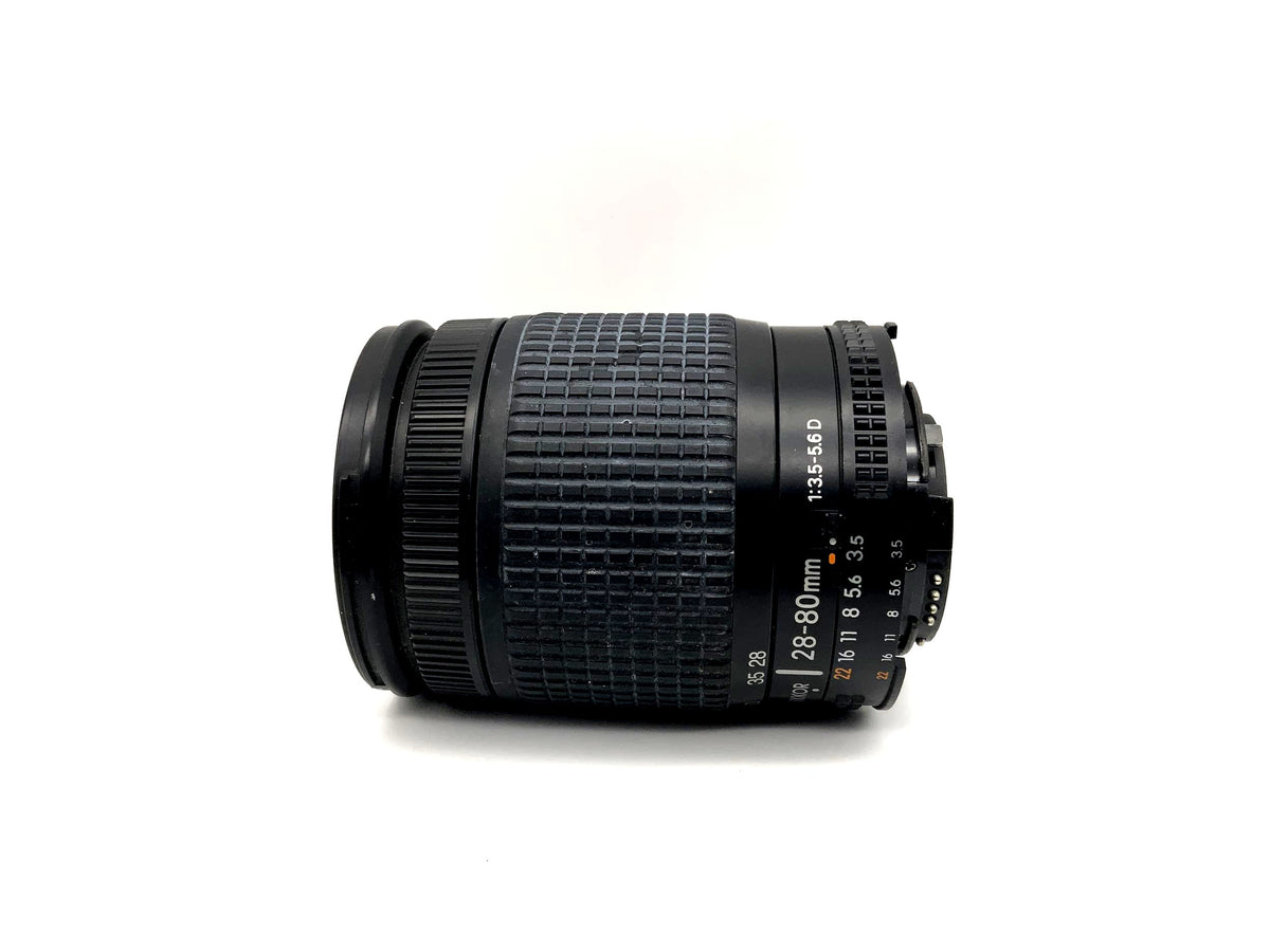 Nikon 28-80mm 1:3.5-5.6 D Lens AF Nikkor 58mm 0.4m/1.32ft (Nikon AF)