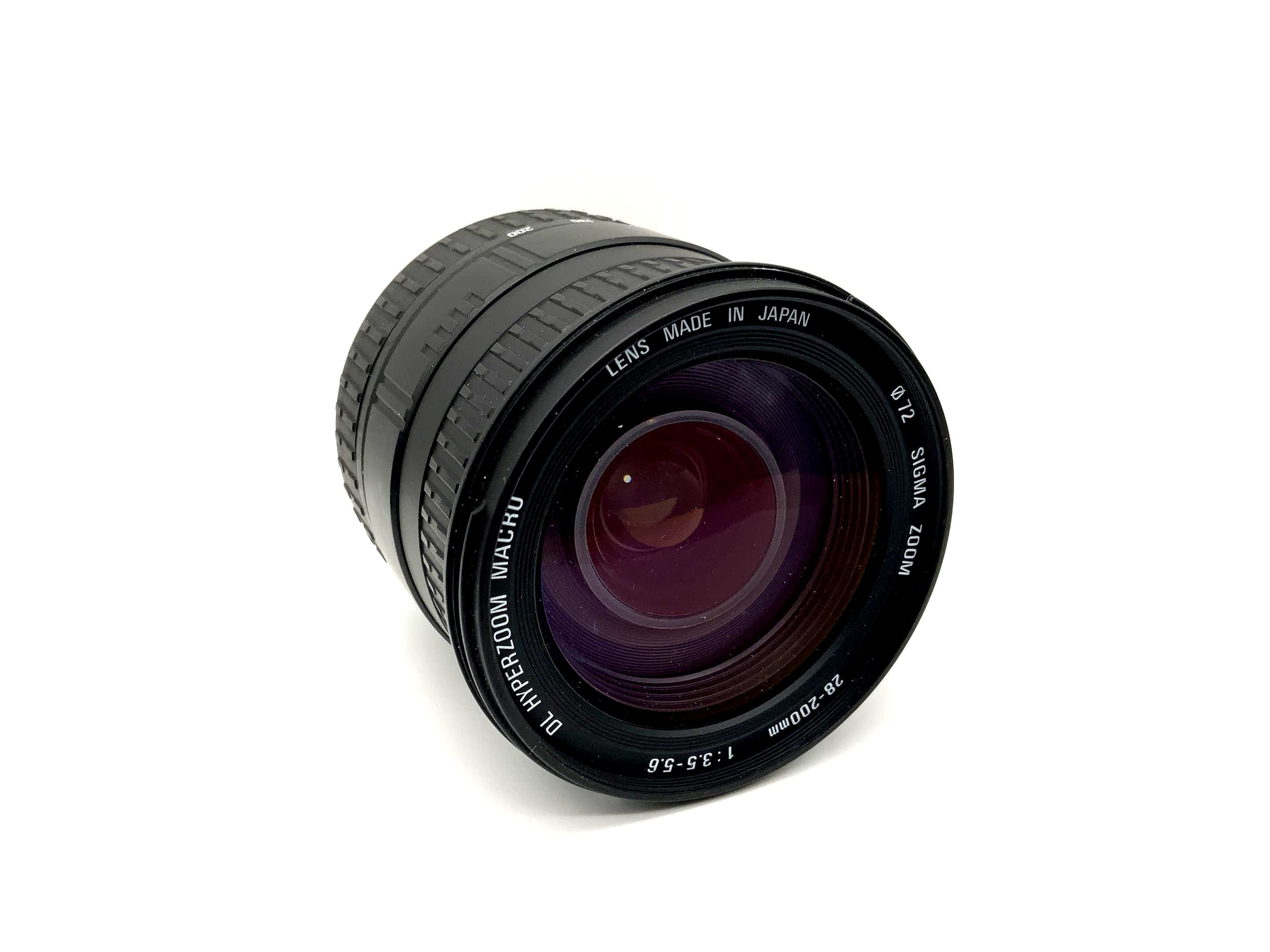 Objectif Sigma 28-200mm 1:3.5-5.6 DL HyperZoom Macro Asphérique IF (Nikon AF)