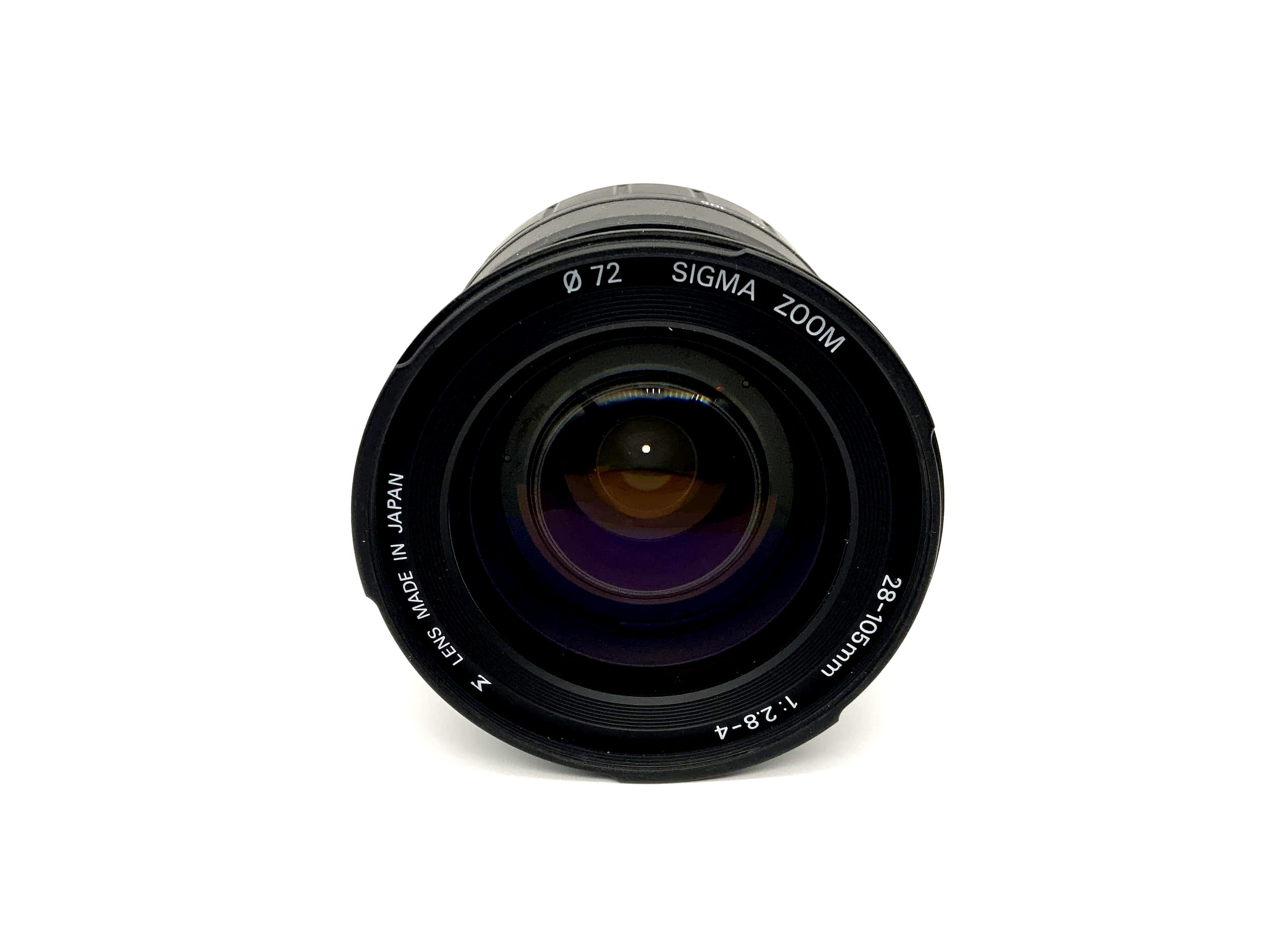 Objectif zoom asphérique Sigma 28-105mm 1:2.8-4 pour appareils photo Nikon AF