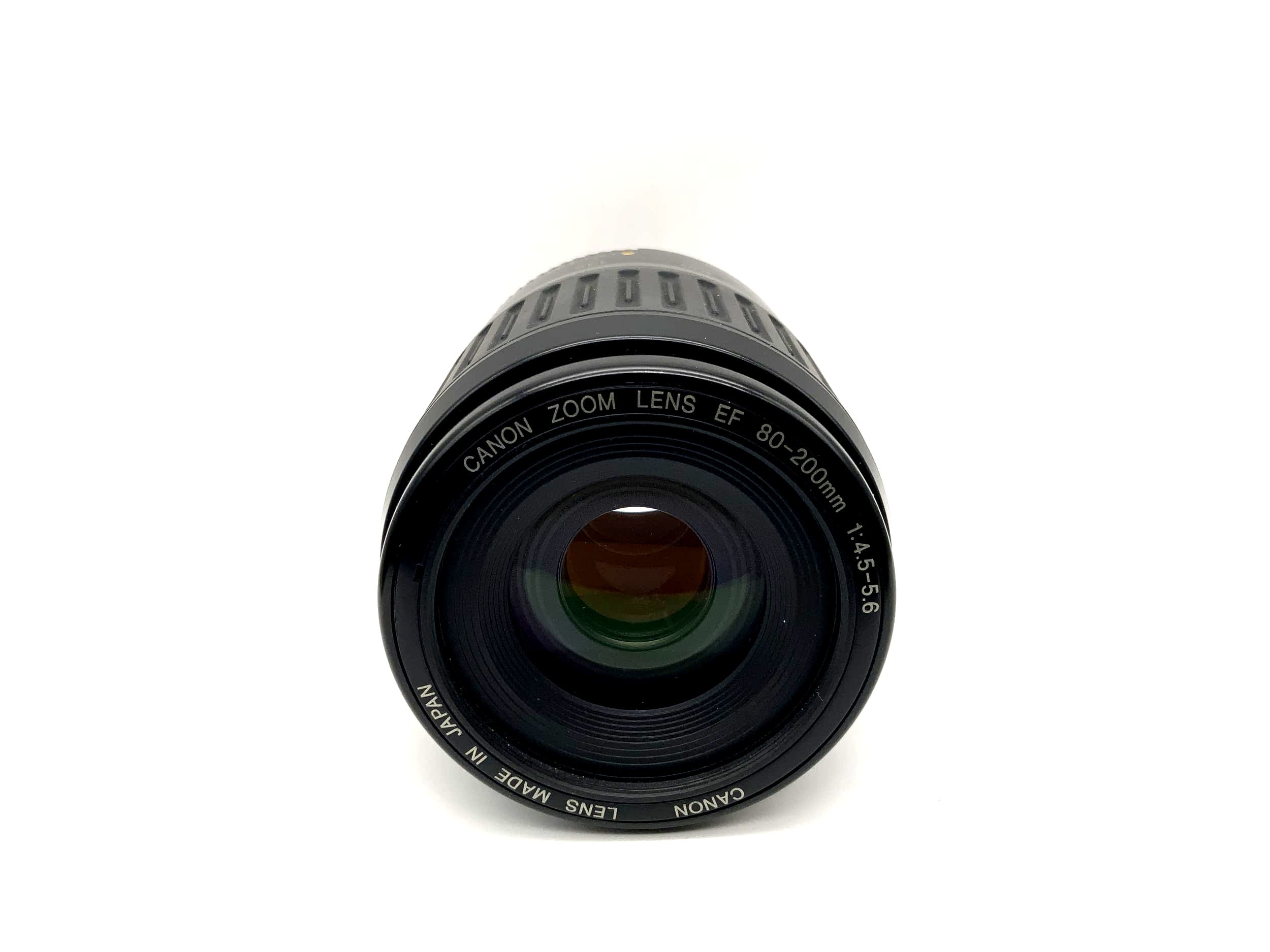 Objectif zoom Canon 80-200 mm 1:4.5-5.6 pour appareil photo EF (Canon EF)