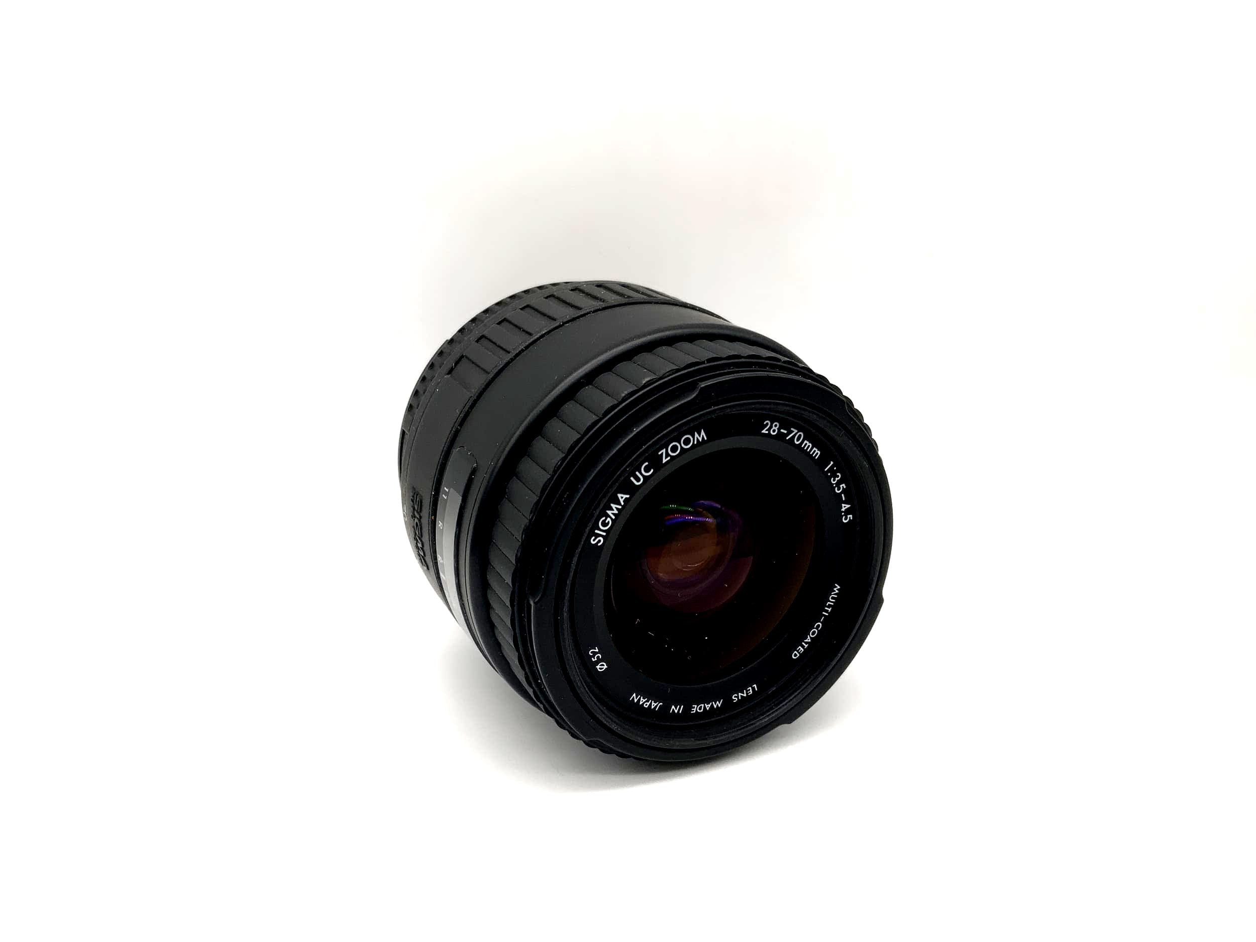 Sigma 28-70 mm 1:3,5-4,5 Objectif UC Zoom Objectif de caméra AF multicouche (Nikon AF)