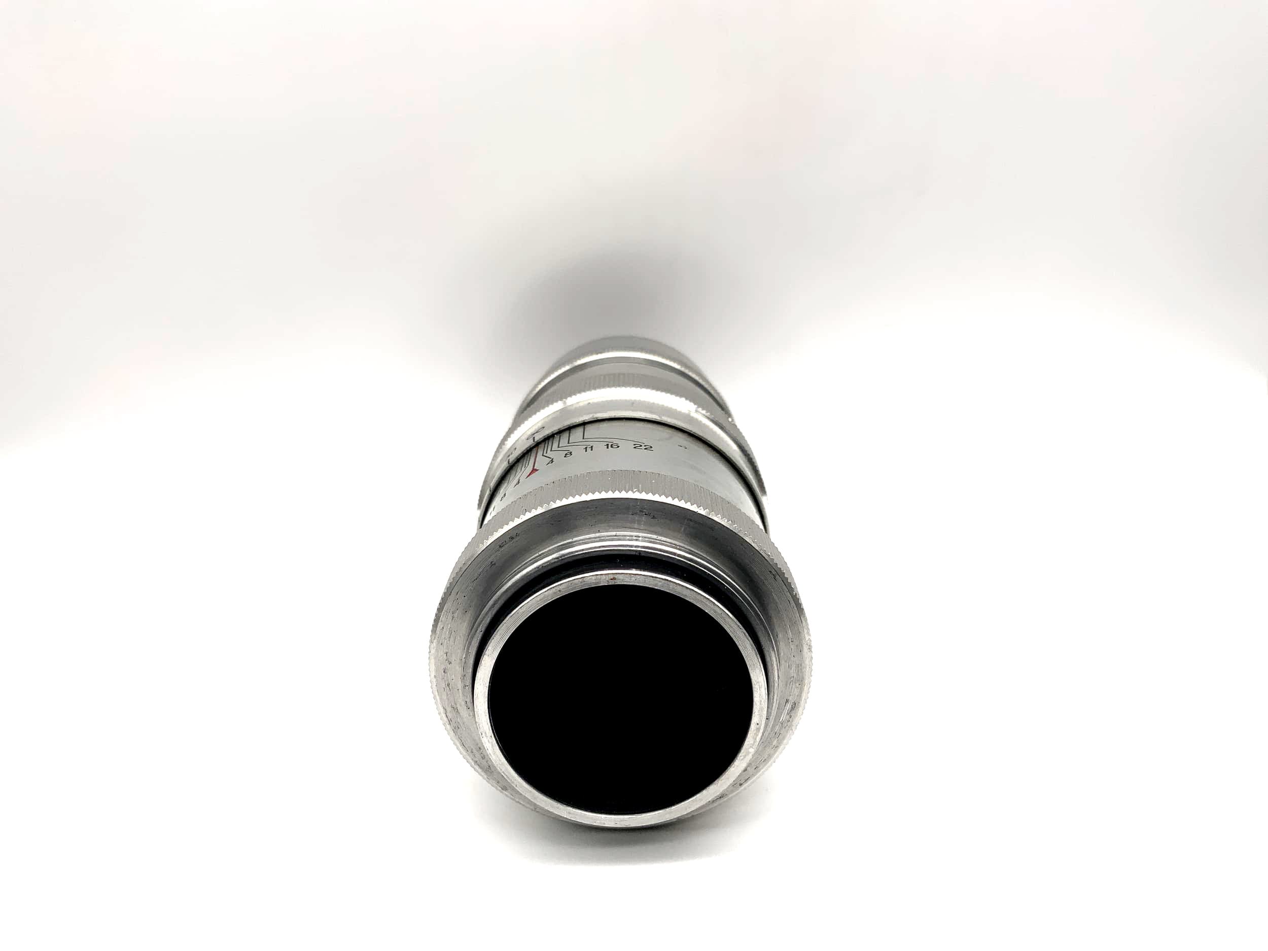 Objectif KMZ 135 mm 1:4 pour appareil photo télémétrique Jupiter-11 (M39)