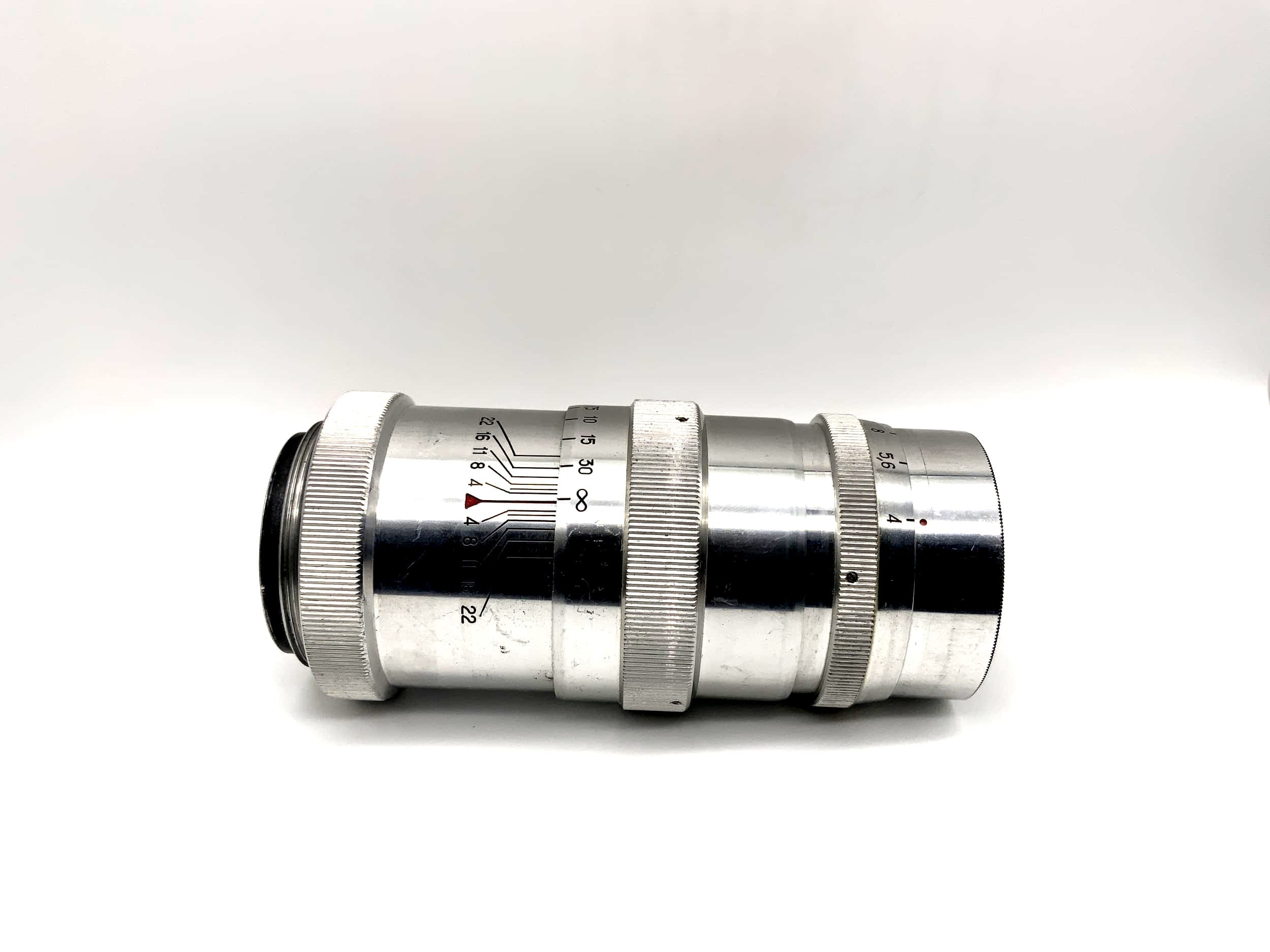 Objectif KMZ 135 mm 1:4 pour appareil photo télémétrique Jupiter-11 (M39)