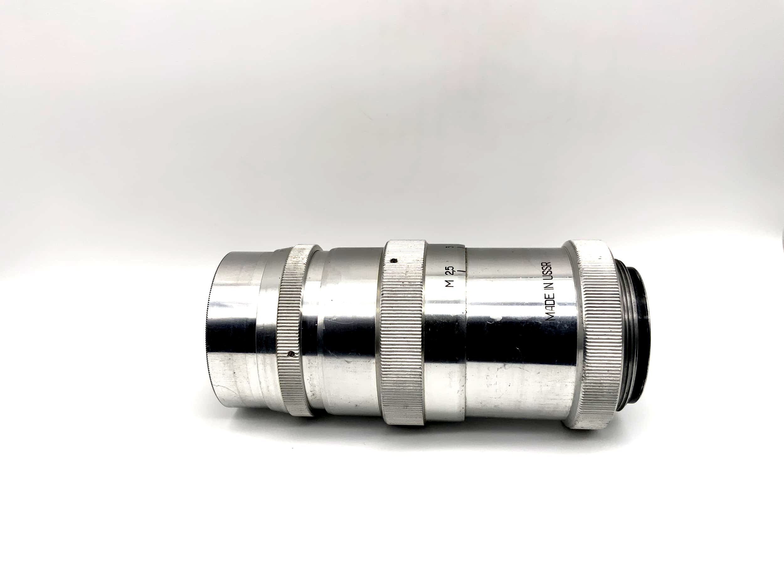 Objectif KMZ 135 mm 1:4 pour appareil photo télémétrique Jupiter-11 (M39)