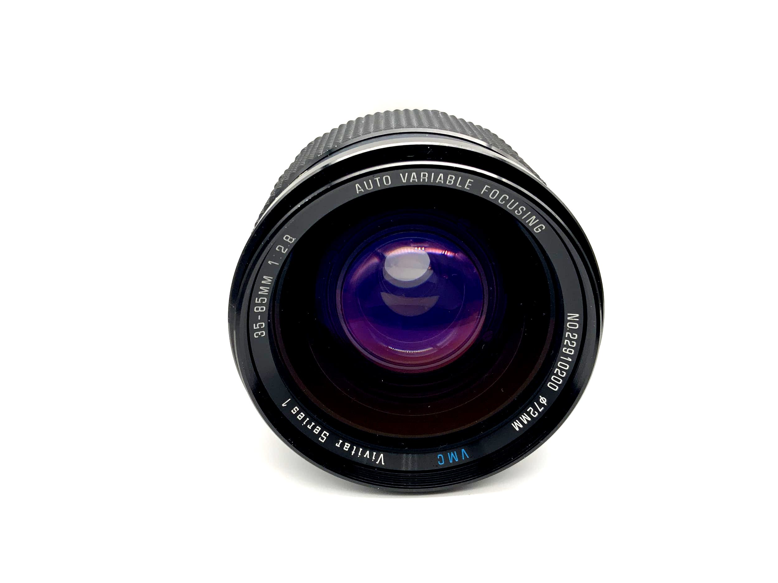 Objectif Vivitar 35-85mm 1:2.8 Série 1 VMC Mise au point automatique variable (Canon FD)