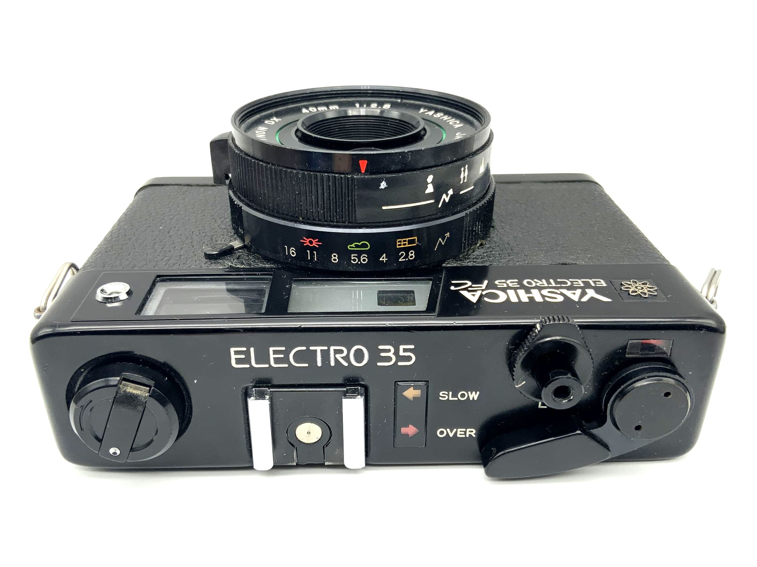Yashica Electro 35 FC rangefinder camera with Yashinon DX 40mm 1:2.8 lens