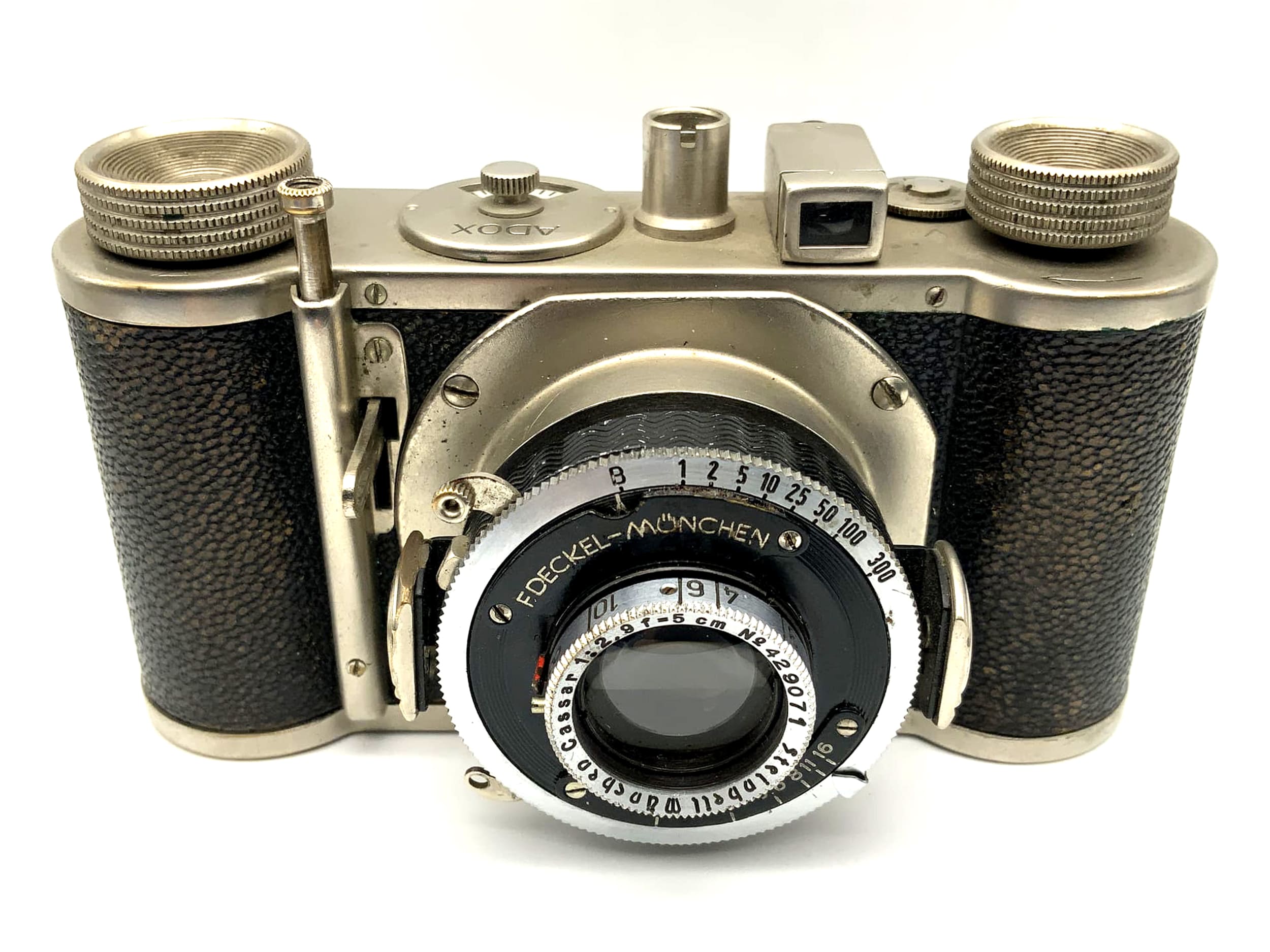 Appareil photo à viseur Adox Adrette avec Steinheil München Cassar 1:2.9 f=5cm Compur