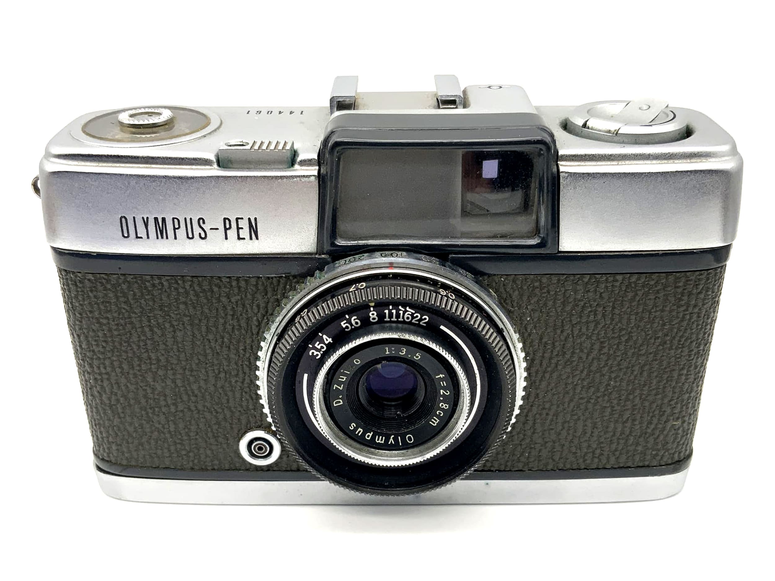 Olympus Pen viewfinder camera with D.Zuiko 1:3.5 f=2.8cm compact camera analog camera