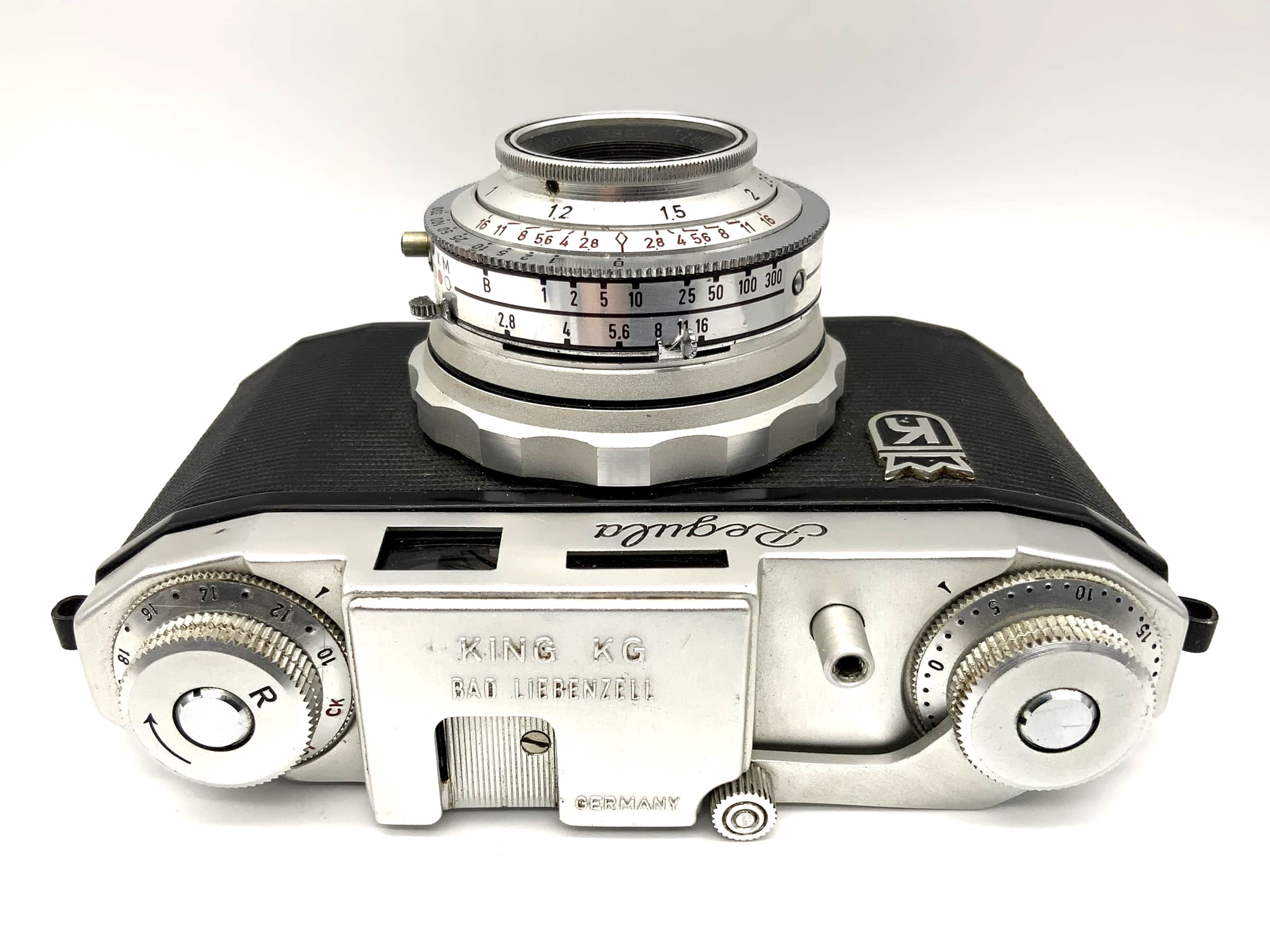 Caméra à viseur IP Regula avec objectif Steinheil München Cassar 1:2.8/45mm Prontor-SVS