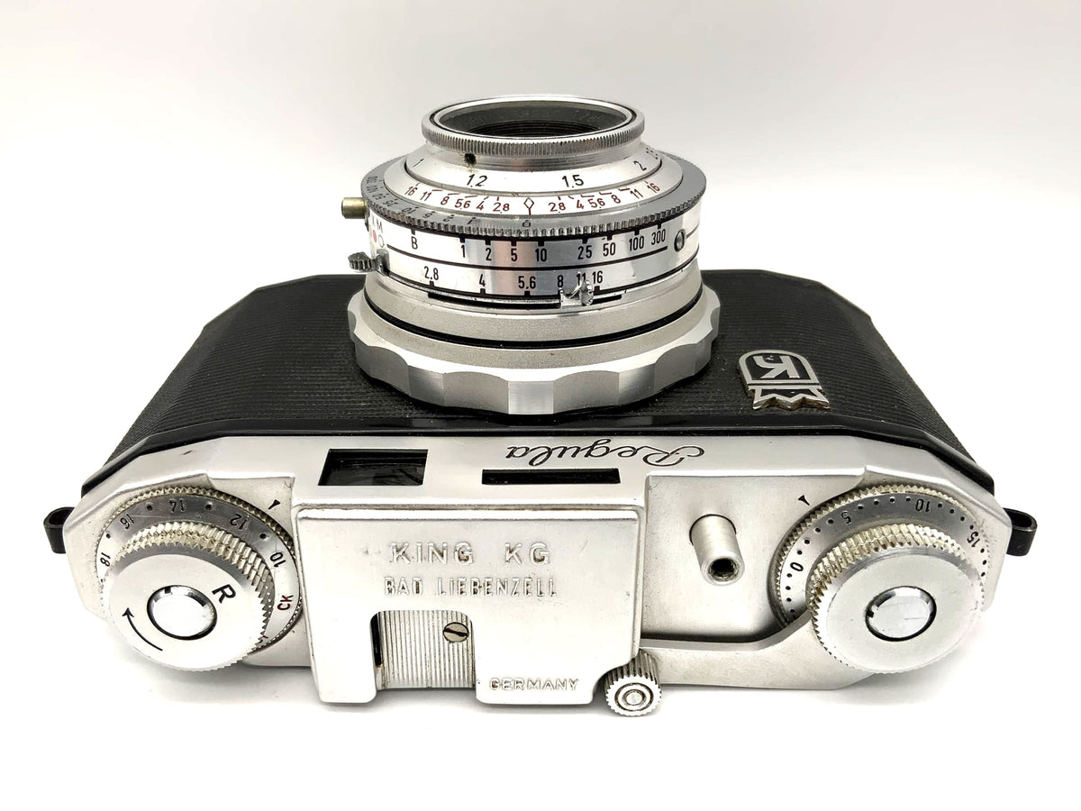 Regula IP viewfinder camera with Steinheil München Cassar 1:2.8/45mm Prontor-SVS