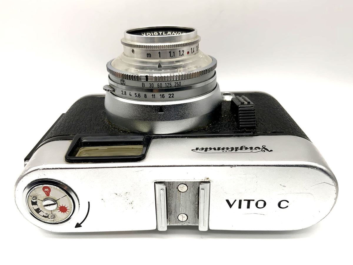 Appareil photo télémétrique Voigtländer Vito C avec objectif Lanthar 2.8/50 Pronto