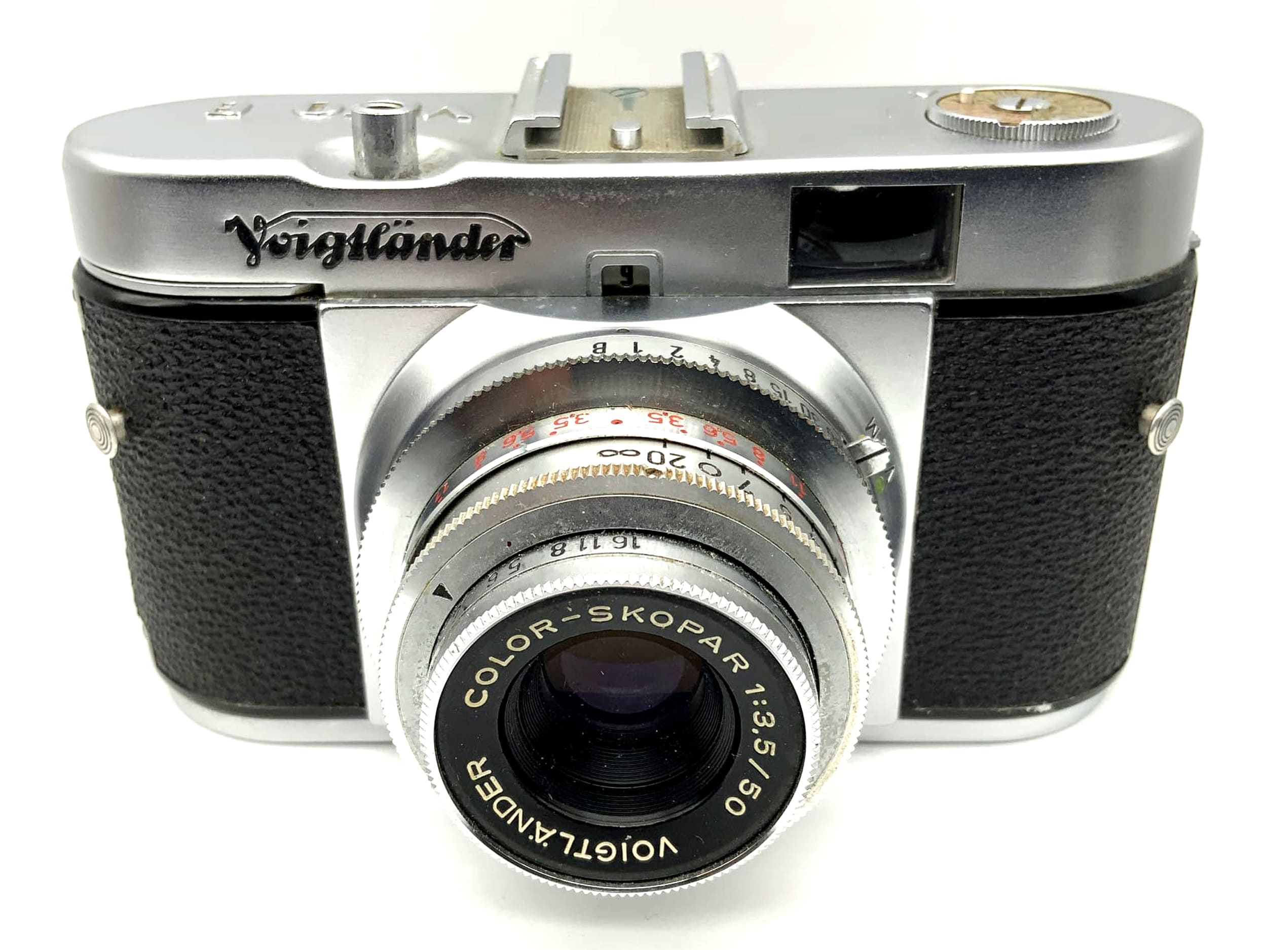 Voigtländer Vito B with Color-Skopar 1:3.5/50 small viewfinder camera Prontor-SVS