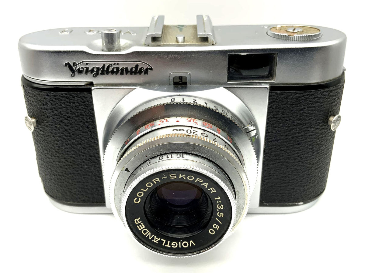 Voigtländer Vito B avec petit appareil photo à viseur Color-Skopar 1:3,5/50 Prontor-SVS