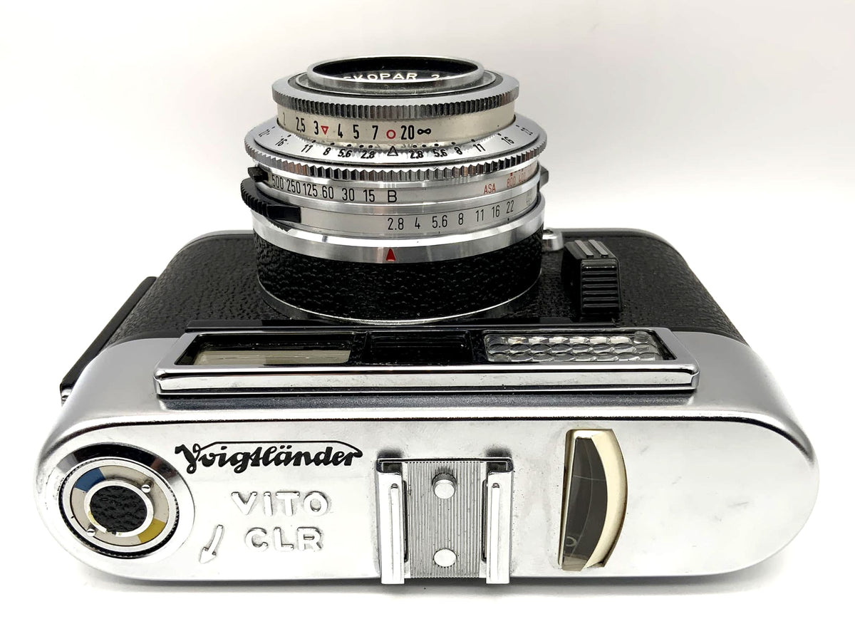 Voigtländer Vito CLR rangefinder camera with Color Skopar 2.8/50 Prontor 500 LK lens