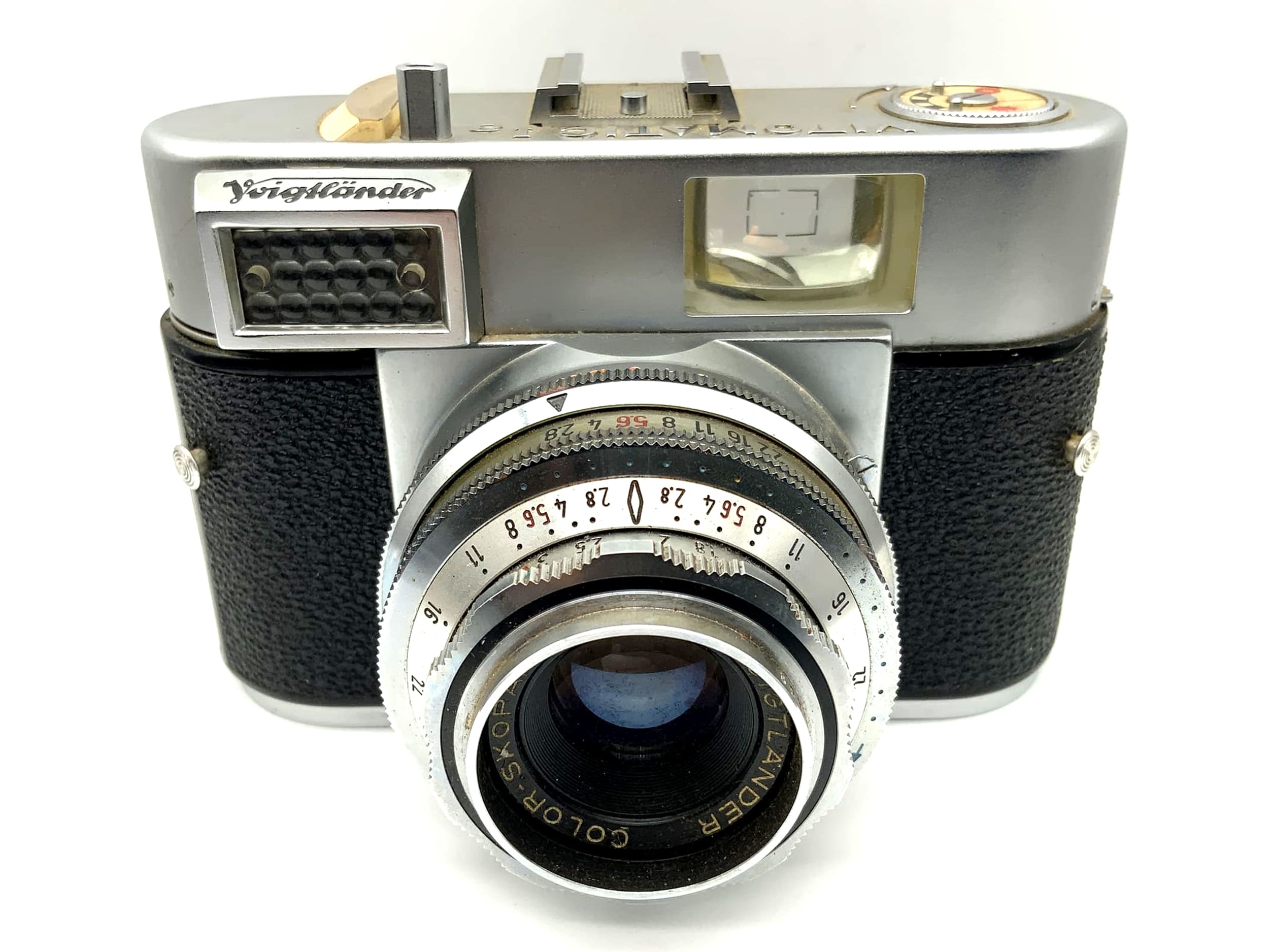 Voigtländer Vitomatic 1a viewfinder camera with Color Skopar 2.8/50 Prontor SLK V