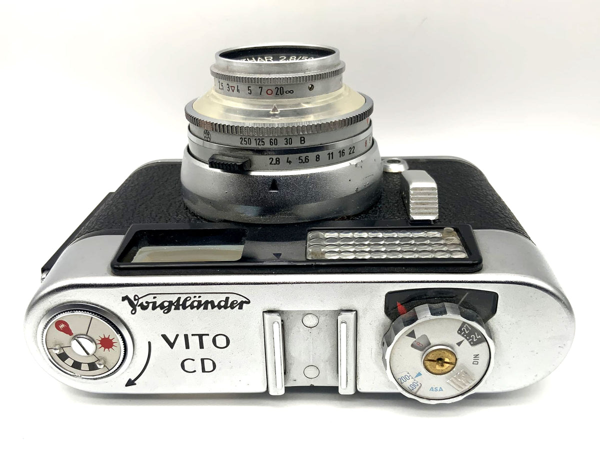 Appareil photo à viseur Voigtländer Vito CD avec objectif Lanthar 2.8/50 Pronto