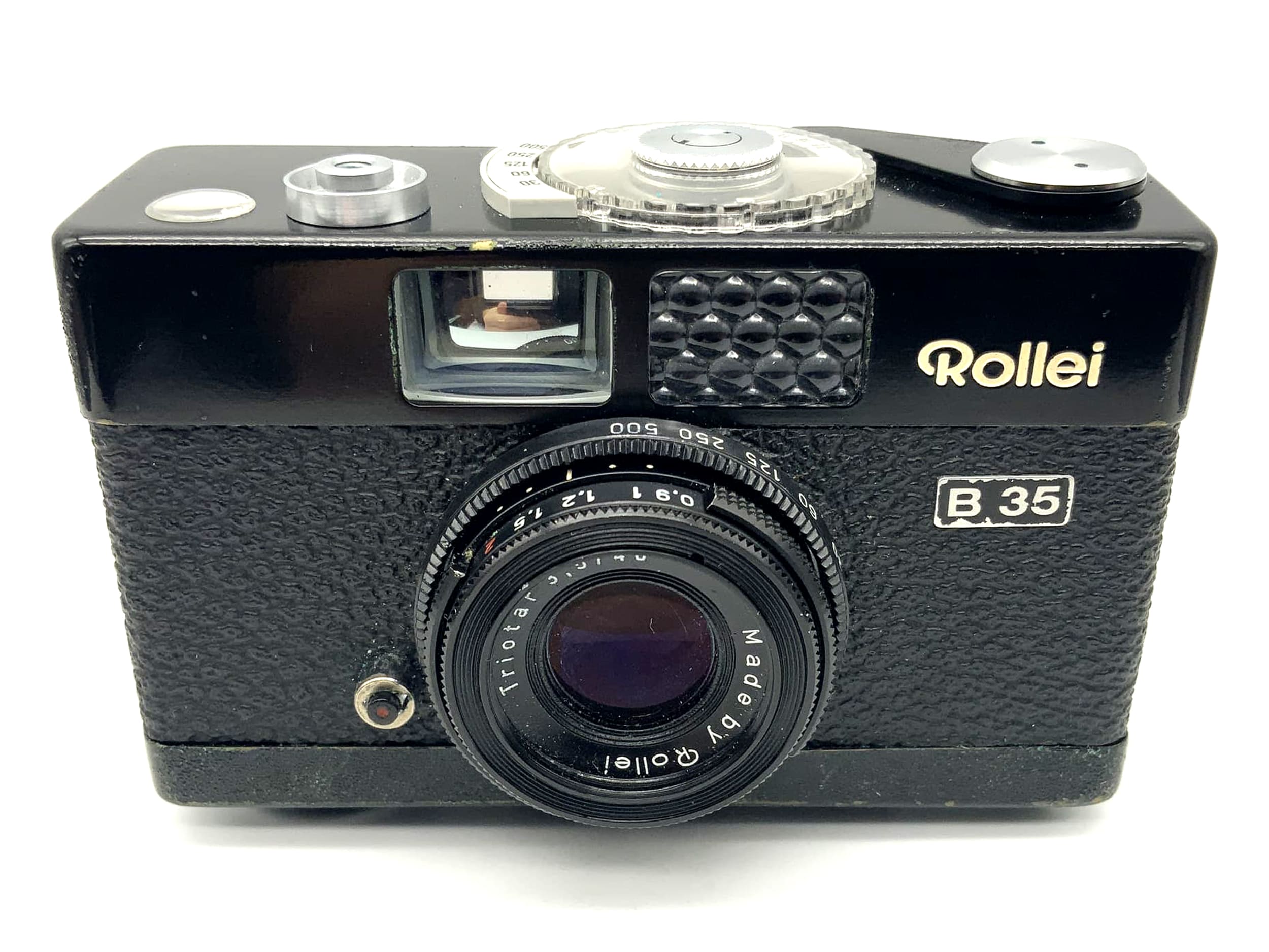 Rollei B 35 viewfinder camera with Triotar 3.5/40 compact camera analog camera