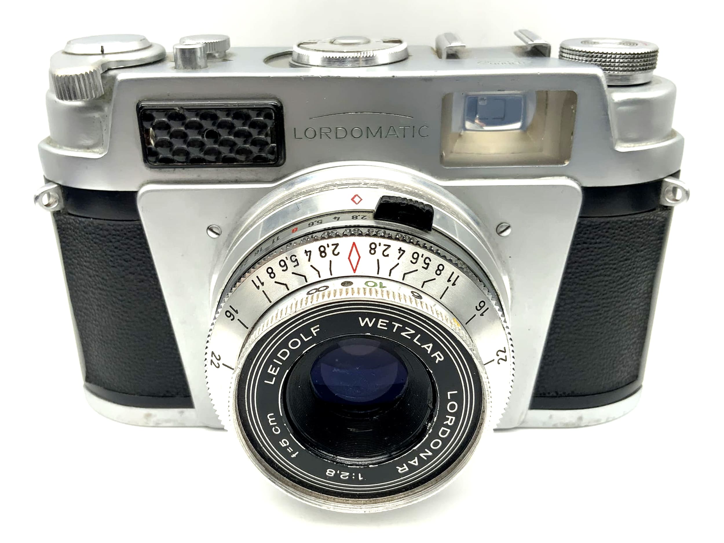 Leidolf Lordomatic II with Lordonar 1:2.8 f=5cm Prontor-SLK !Beli defective!