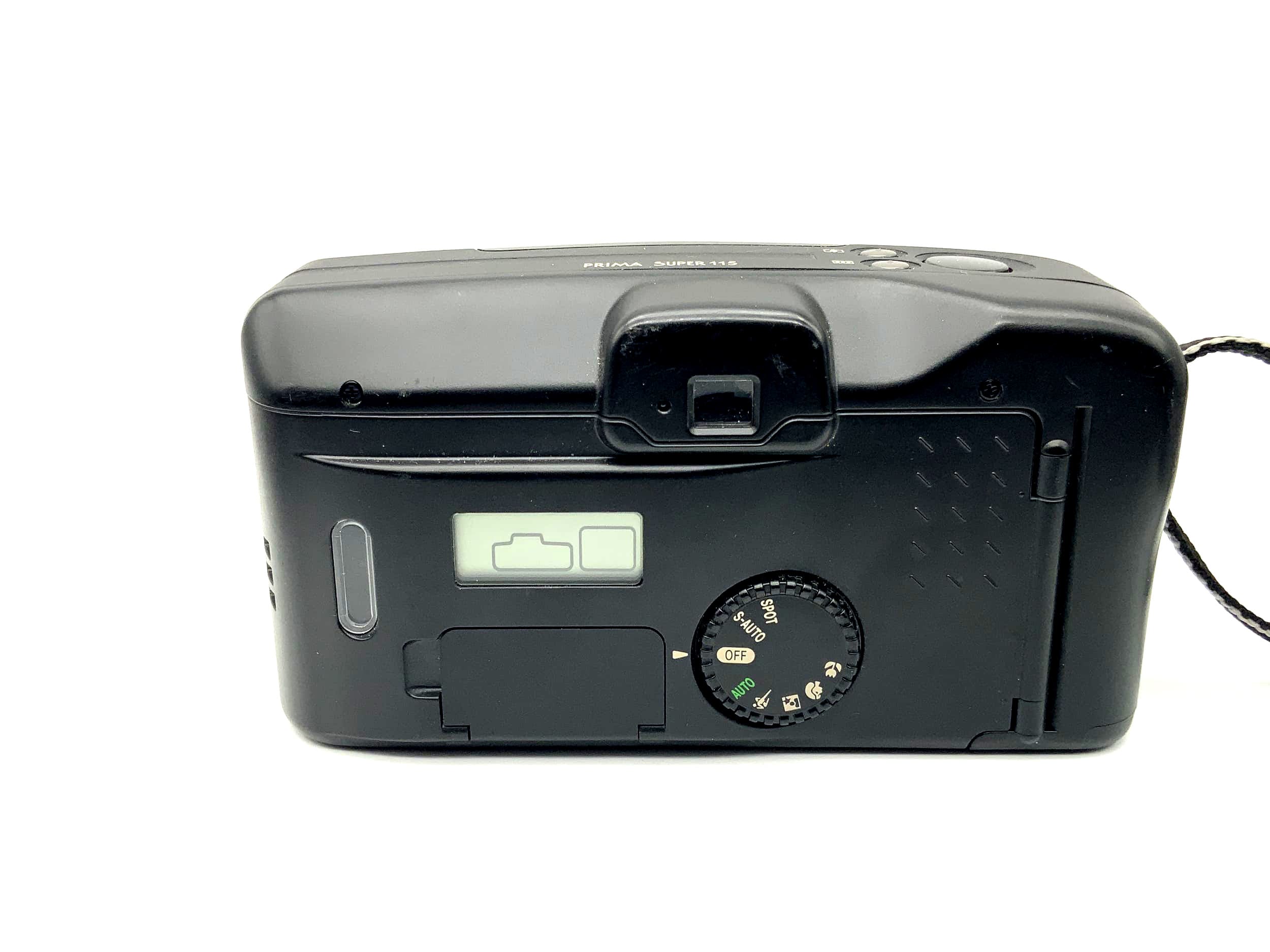 Canon Prima Super 115 Point&amp;Shoot with Zoom Lens 38-115mm 1:3.6-8.5 Ai AF black