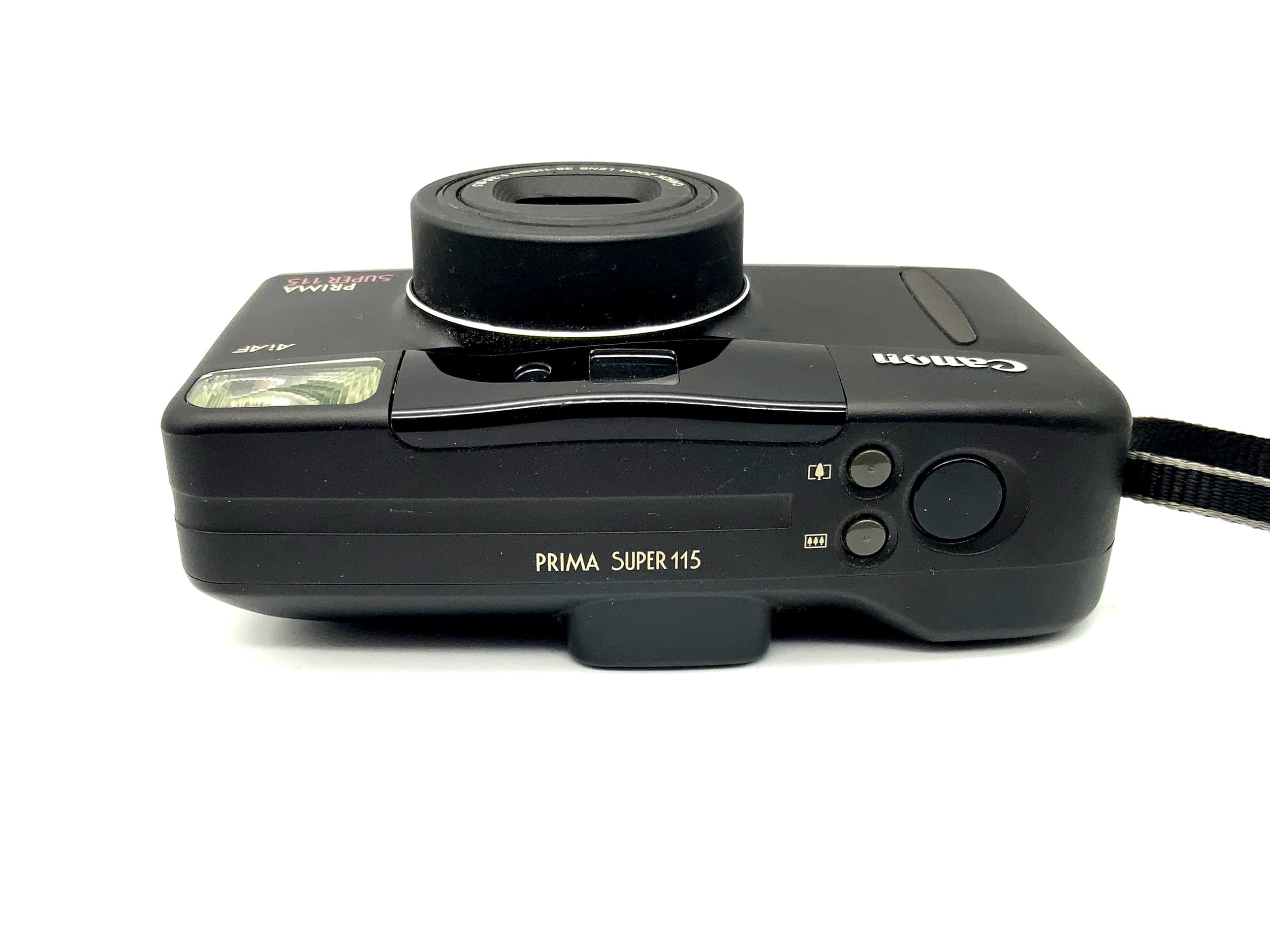 Appareil photo compact Canon Prima Super 115 avec objectif zoom 38-115 mm f/3,6-8,5 Ai AF noir