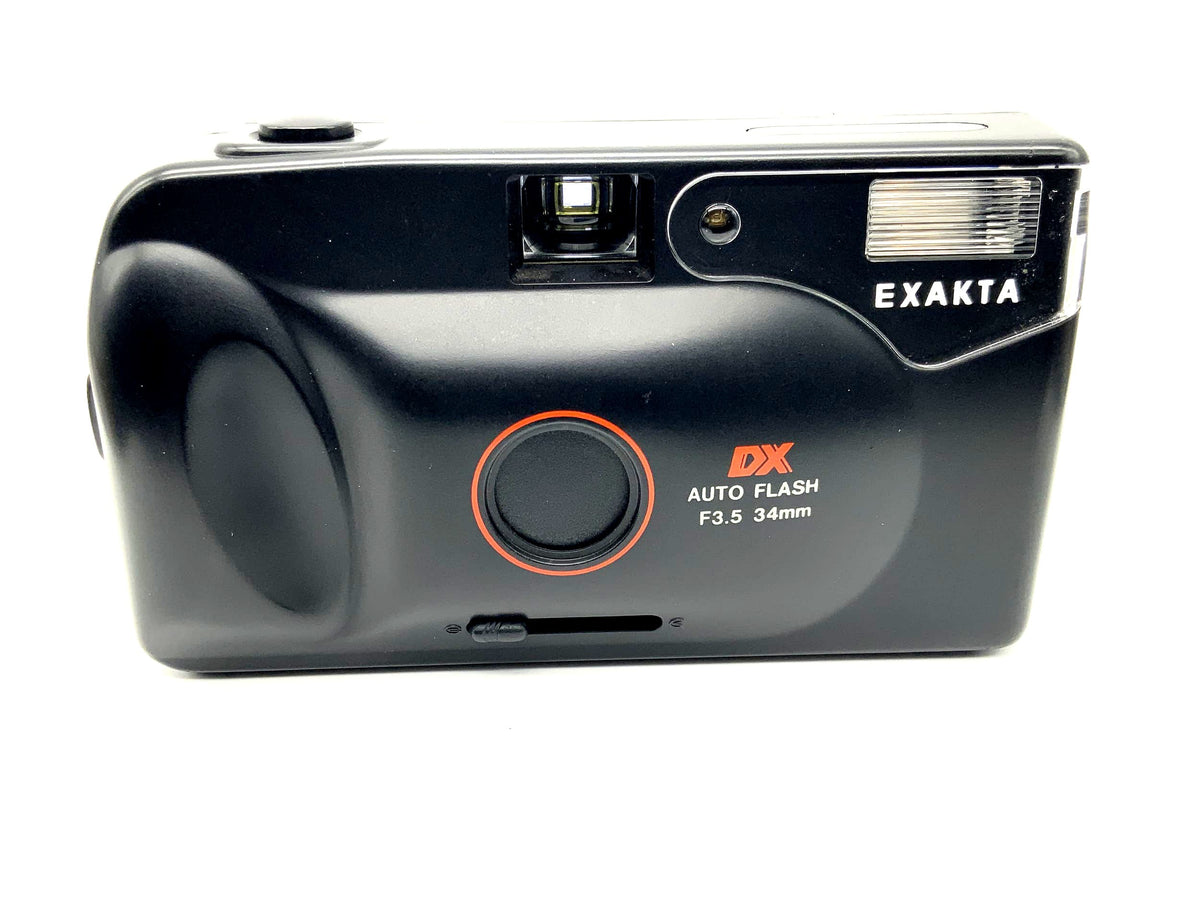 Exakta 750 Appareil photo compact 35 mm avec objectif 34 mm DX à flash automatique et ouverture f/3.5