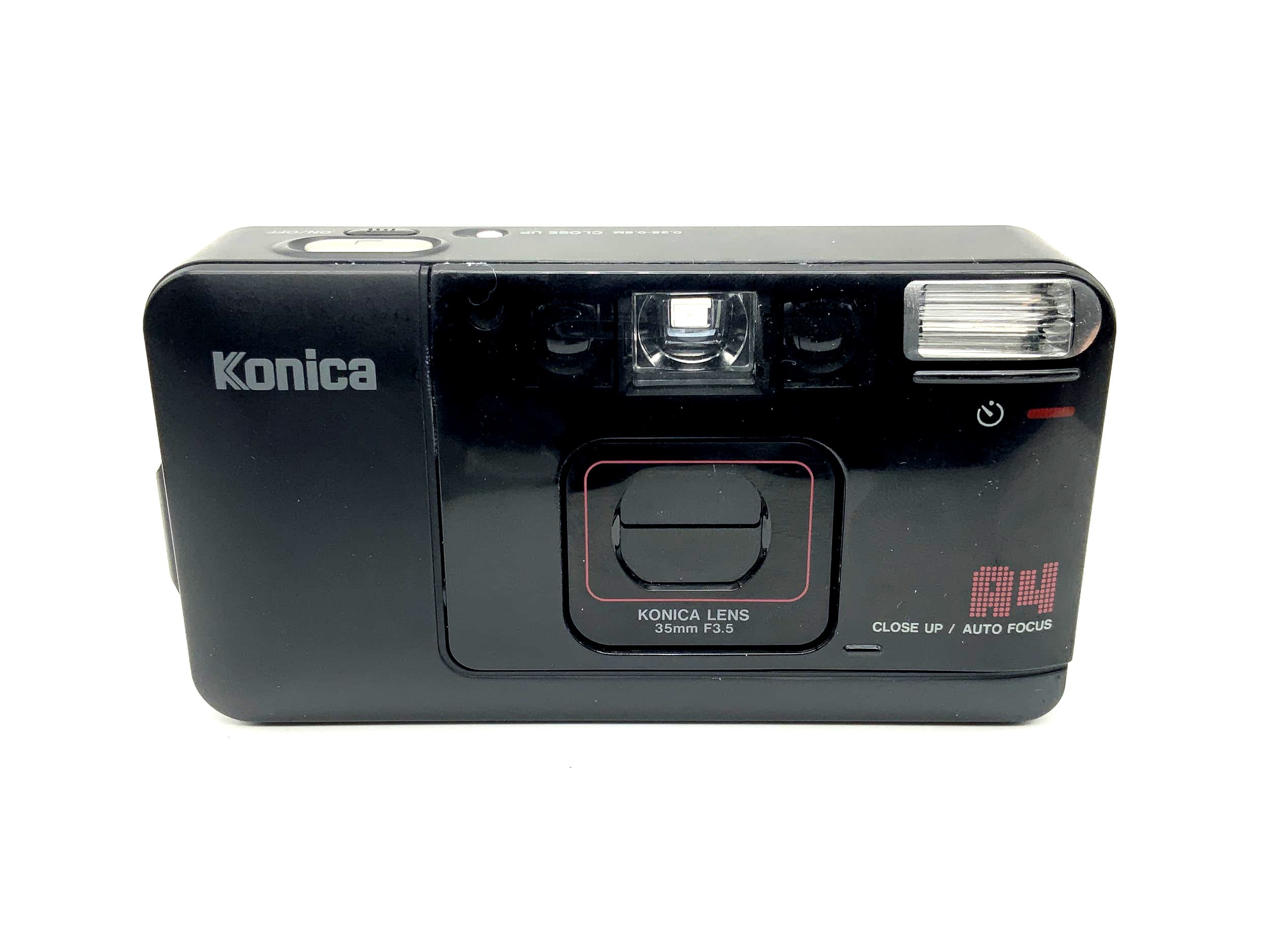 Konica A4 Point&amp;Shoot with 35mm F3.5 Close UP AF compact camera analog camera 35mm