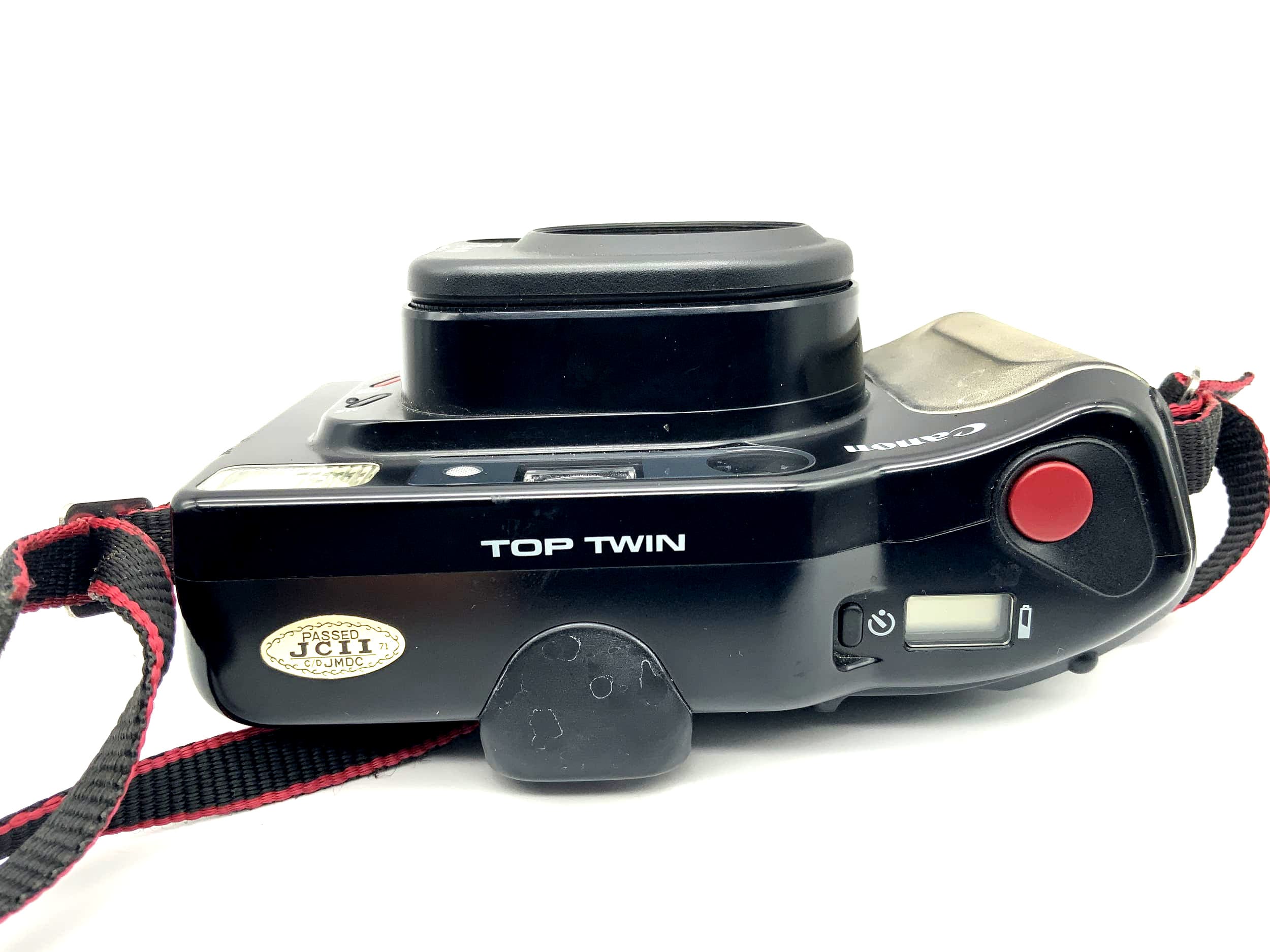 Appareil photo argentique Canon Top Twin Point&amp;Shoot avec objectif 40/70 mm f/2.8/4.9, format 35 mm