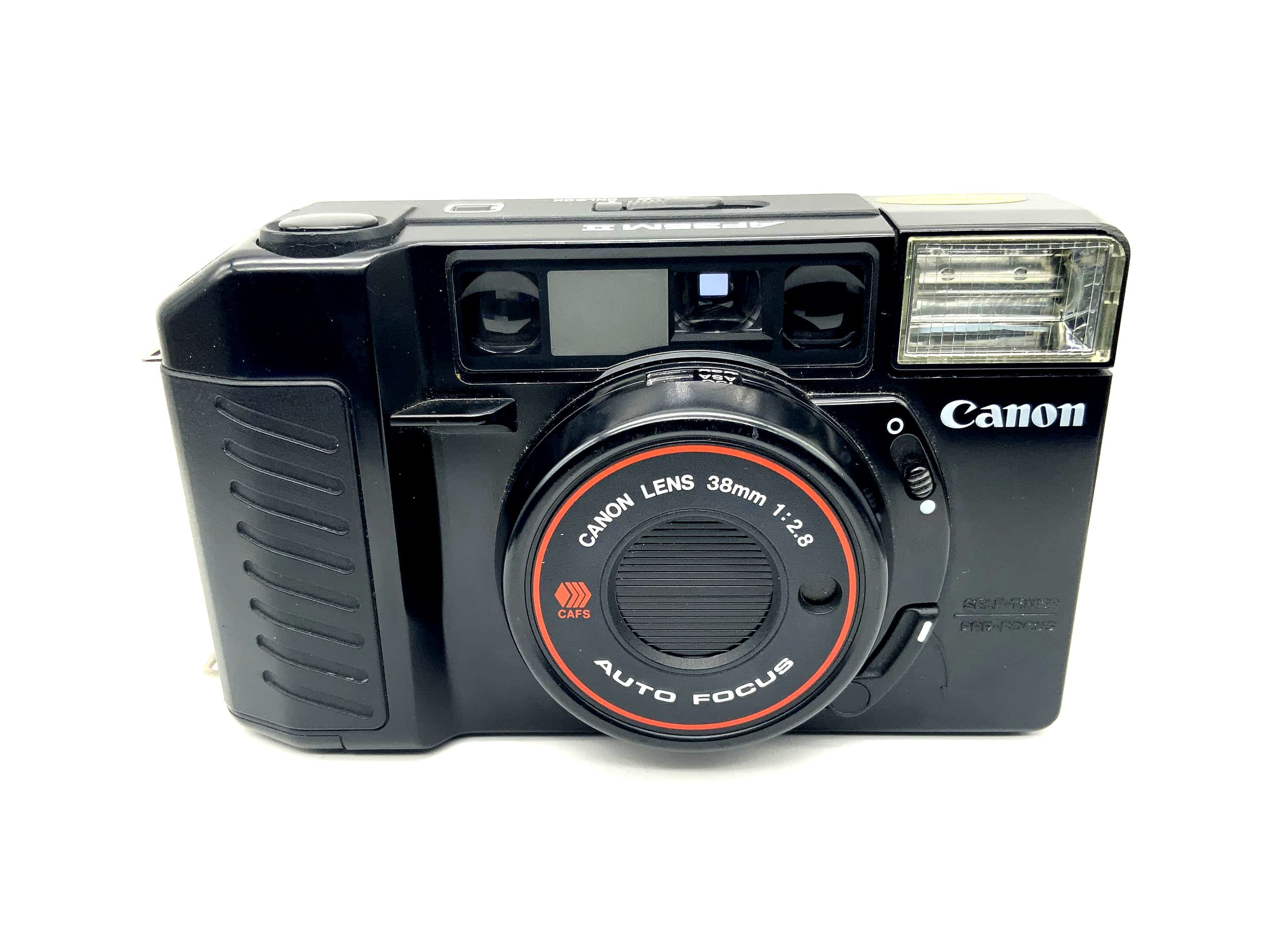 Canon AF35M II Point&amp;Shoot with 38mm 1:2.8 Lens Auto Focus AF analog camera 35mm