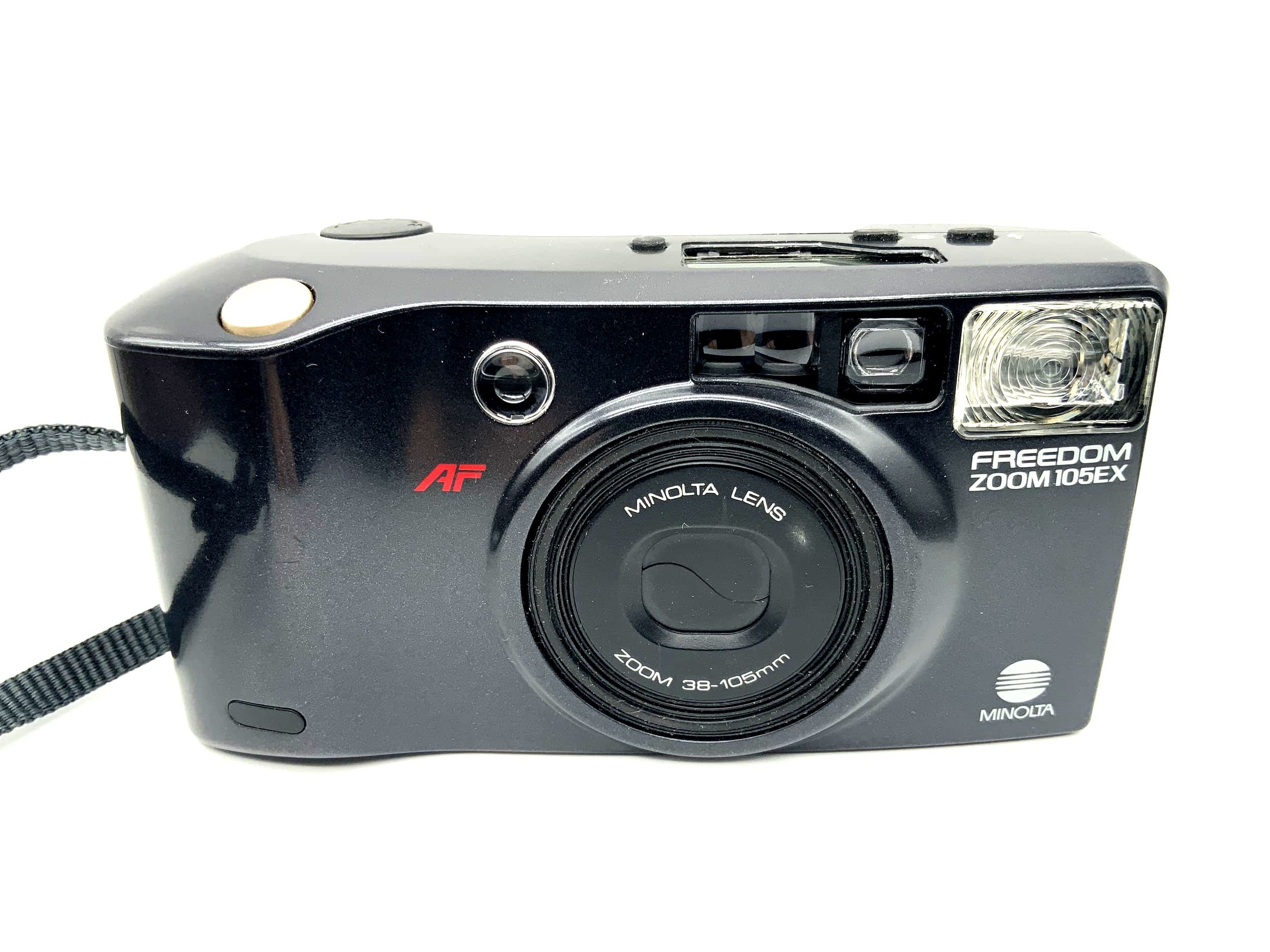 Minolta Freedom Zoom 105 EX Point&amp;Shoot with 38-105mm Lens AF analog camera 35mm