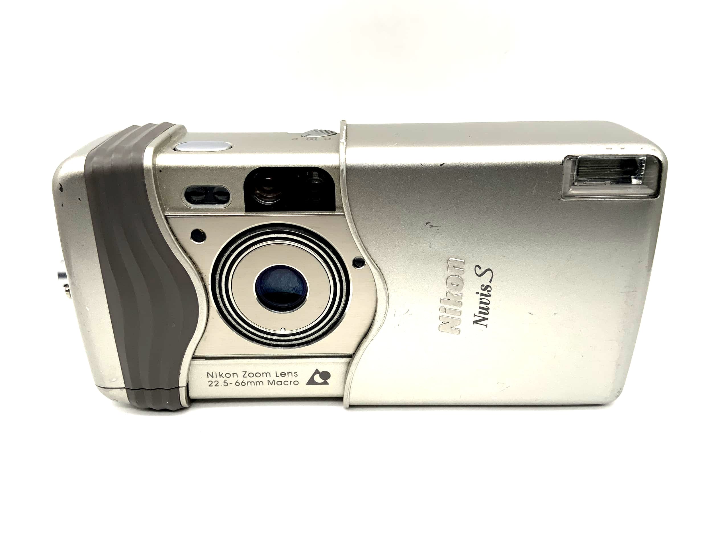 Nikon Nuvis S Point&amp;Shoot with Nikon Zoom Lens 22 5-66mm Macro Analog Camera APS