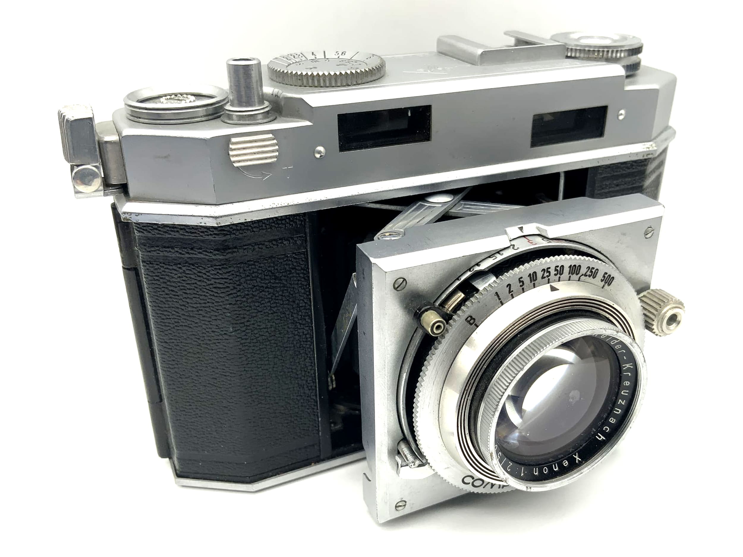 Appareil photo Agfa Karat 36 à visée directe avec objectif Xenon 1:2/50 Compur Rapid 35 mm