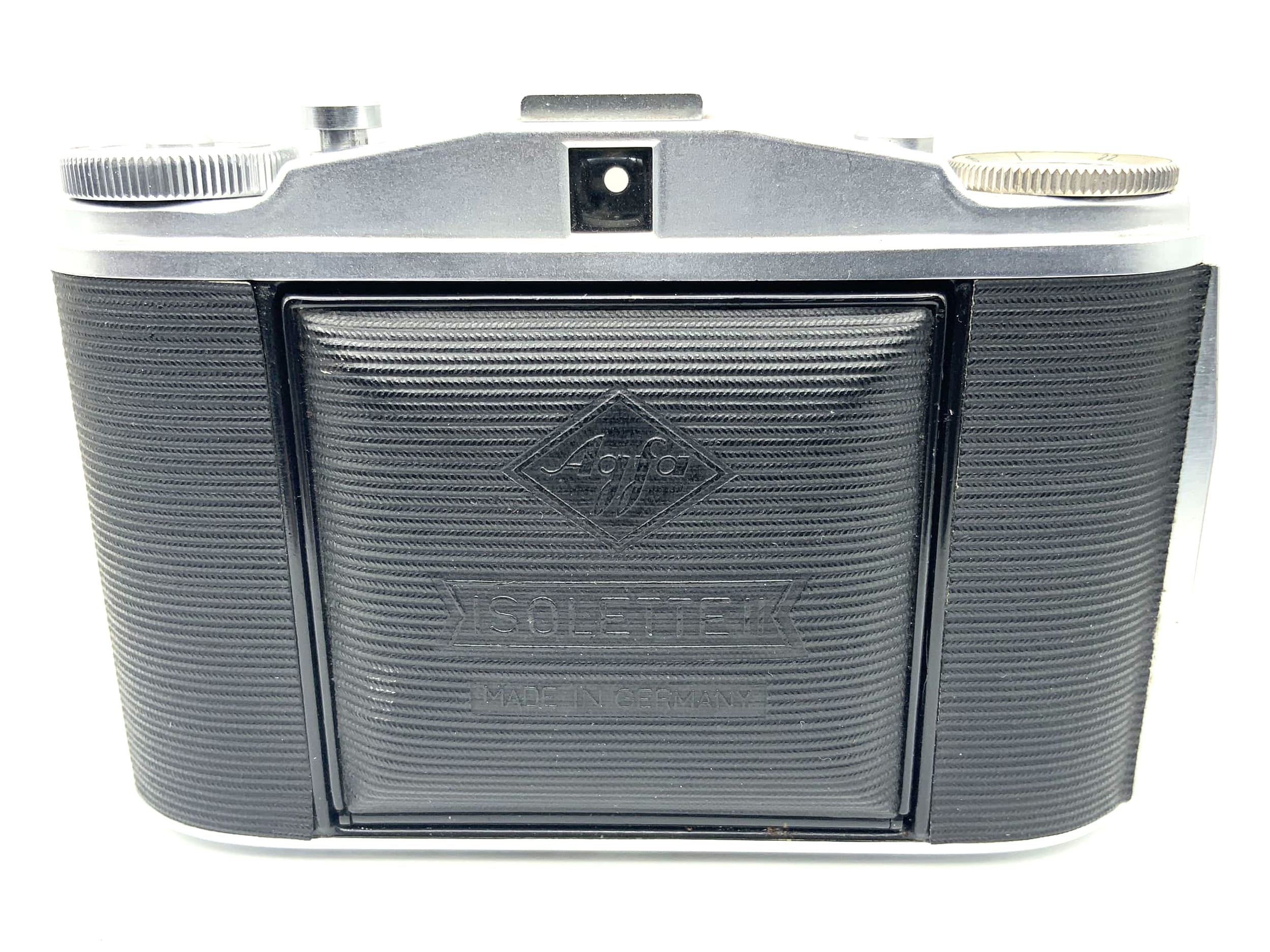 Appareil photo pliant Agfa Isolette II avec film Compur Rapid Solinar 1:4.5 f=85 mm