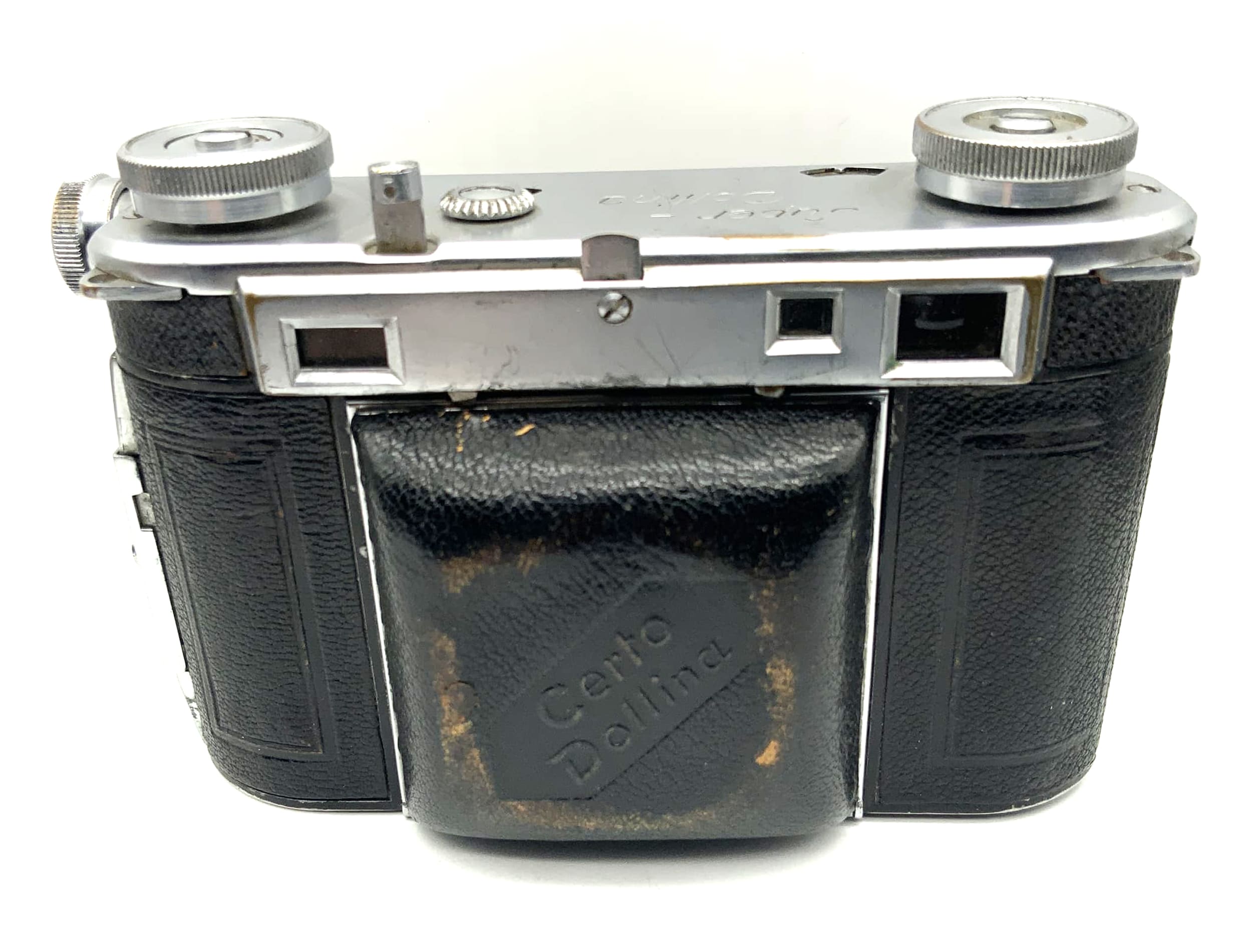 Appareil photo Certo Super Dollina avec viseur et objectif Cassar 1:2.9 f=5cm Compur pliable