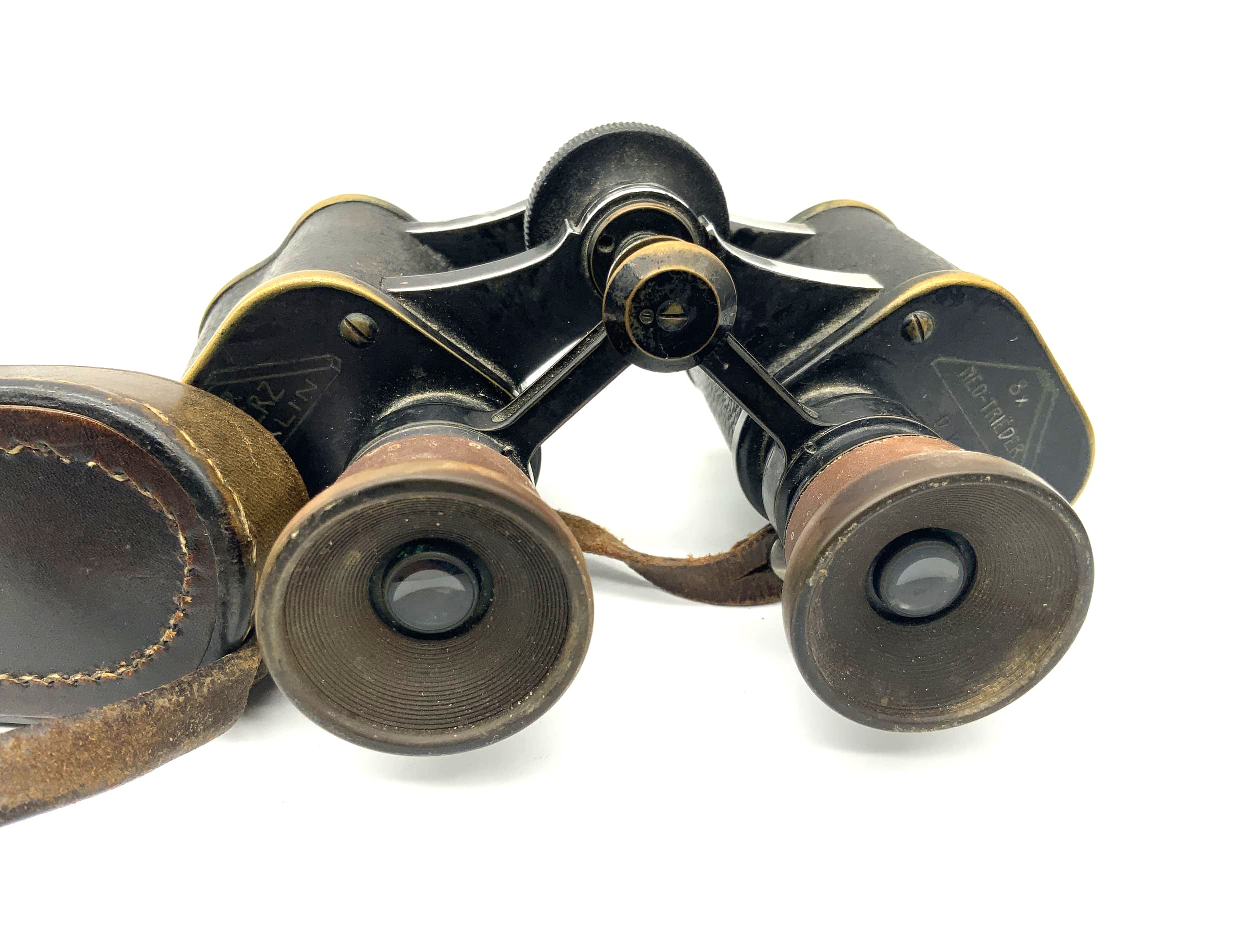 CP Goerz Berlin Neo-Trieder 8x Jumelles DRP WWI Wehrmacht