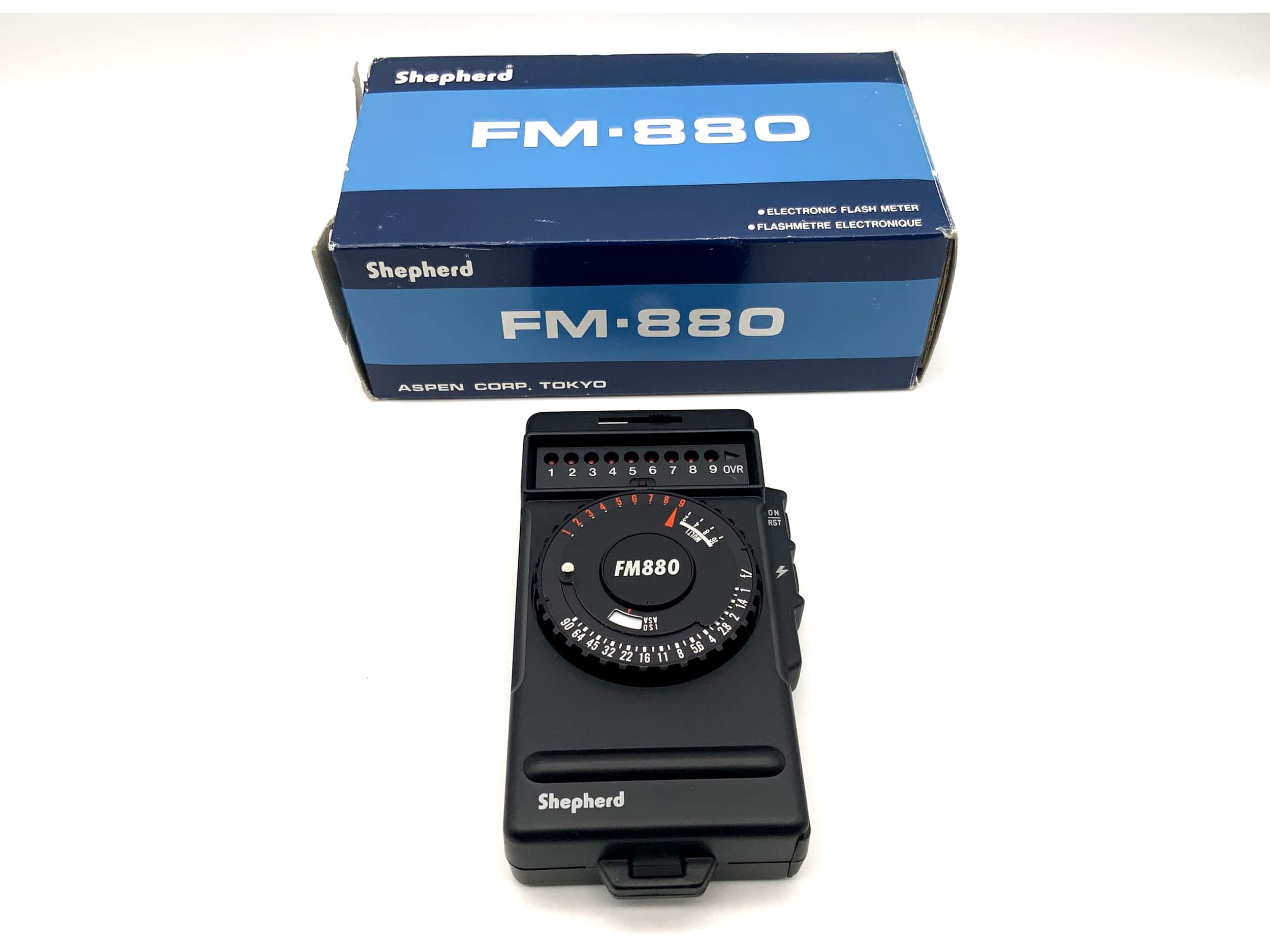 Posemètre Shepherd FM 880 avec emballage d'origine.
