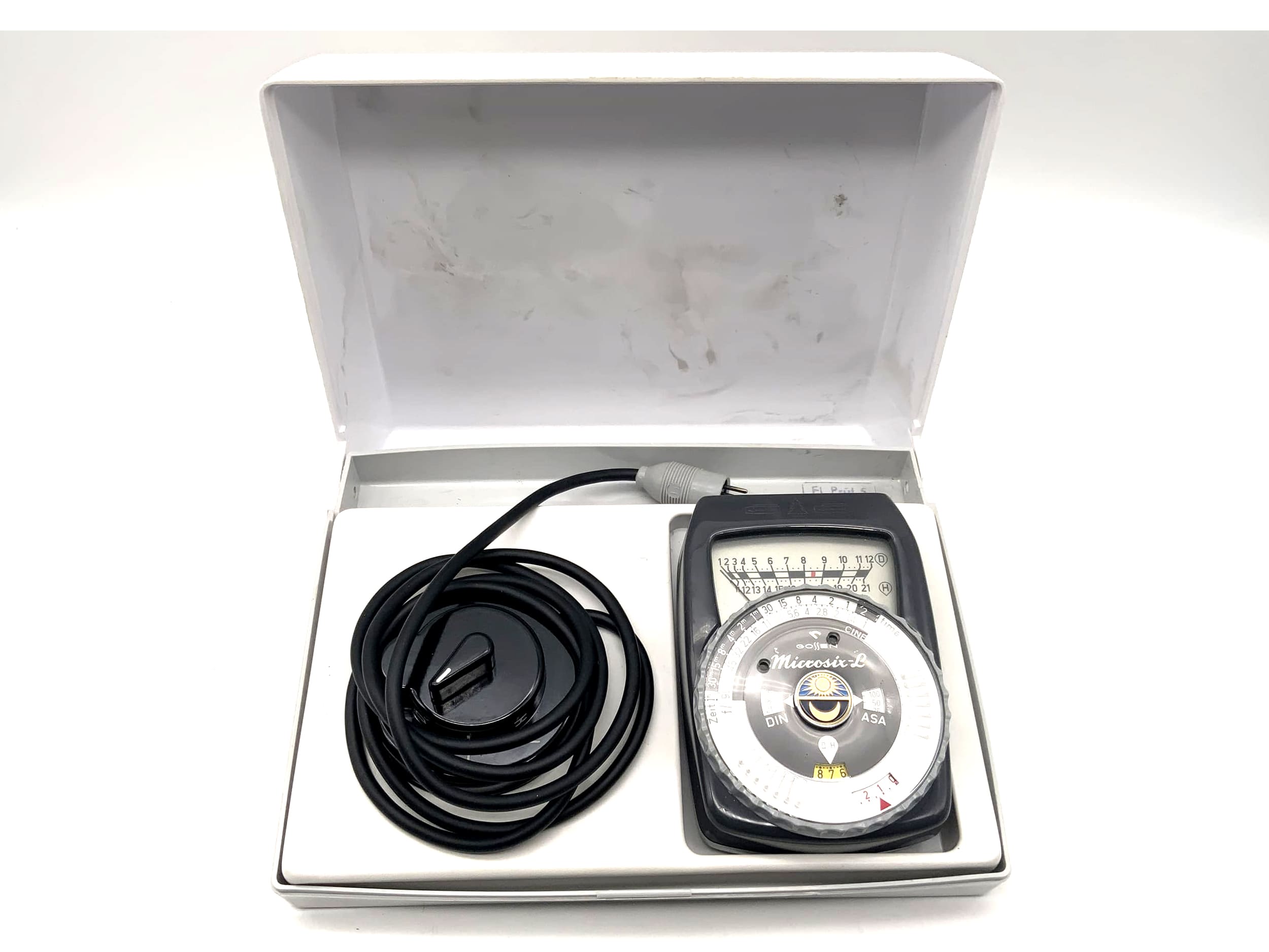 Posemètre Gossen Microsix L avec emballage d'origine Posemètre Leitz Wetzlar