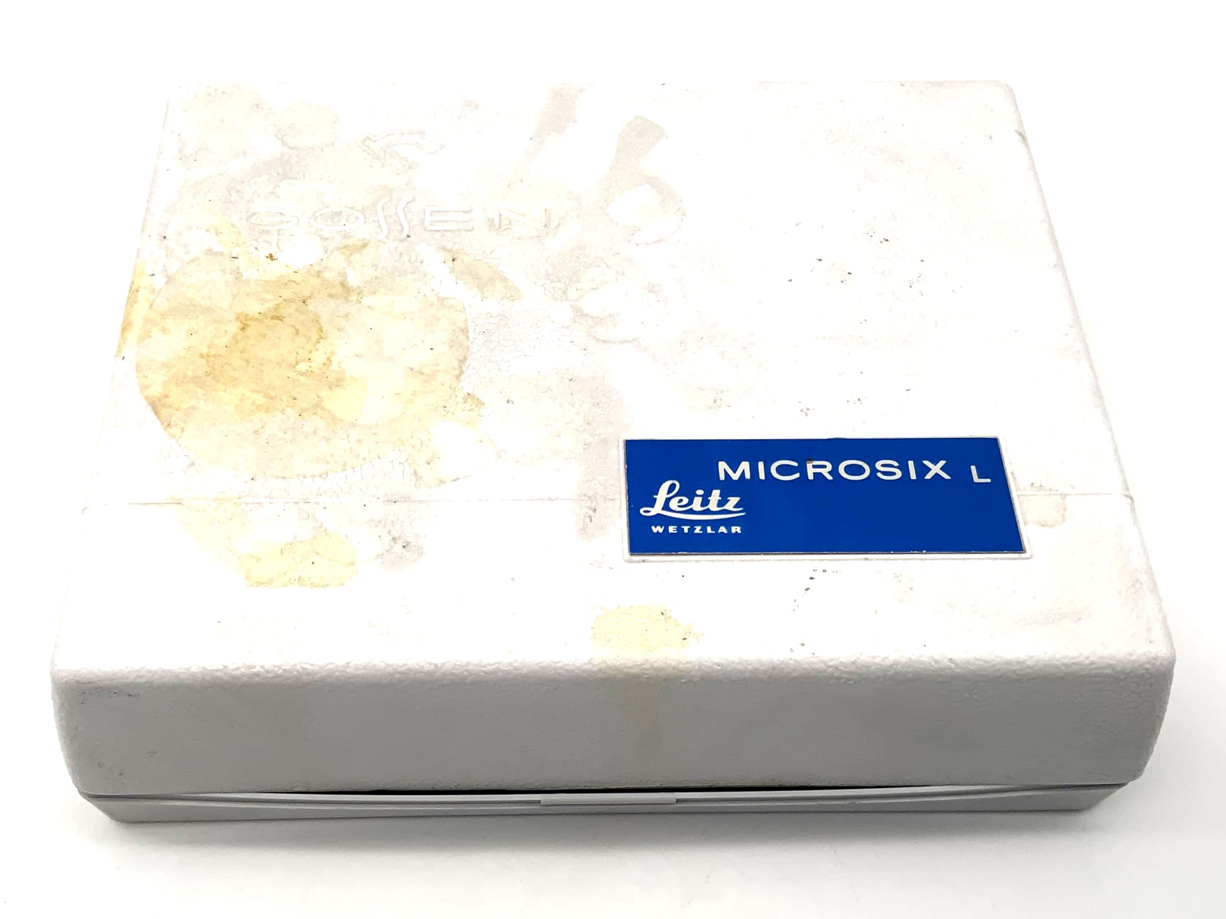 Posemètre Gossen Microsix L avec emballage d'origine Posemètre Leitz Wetzlar