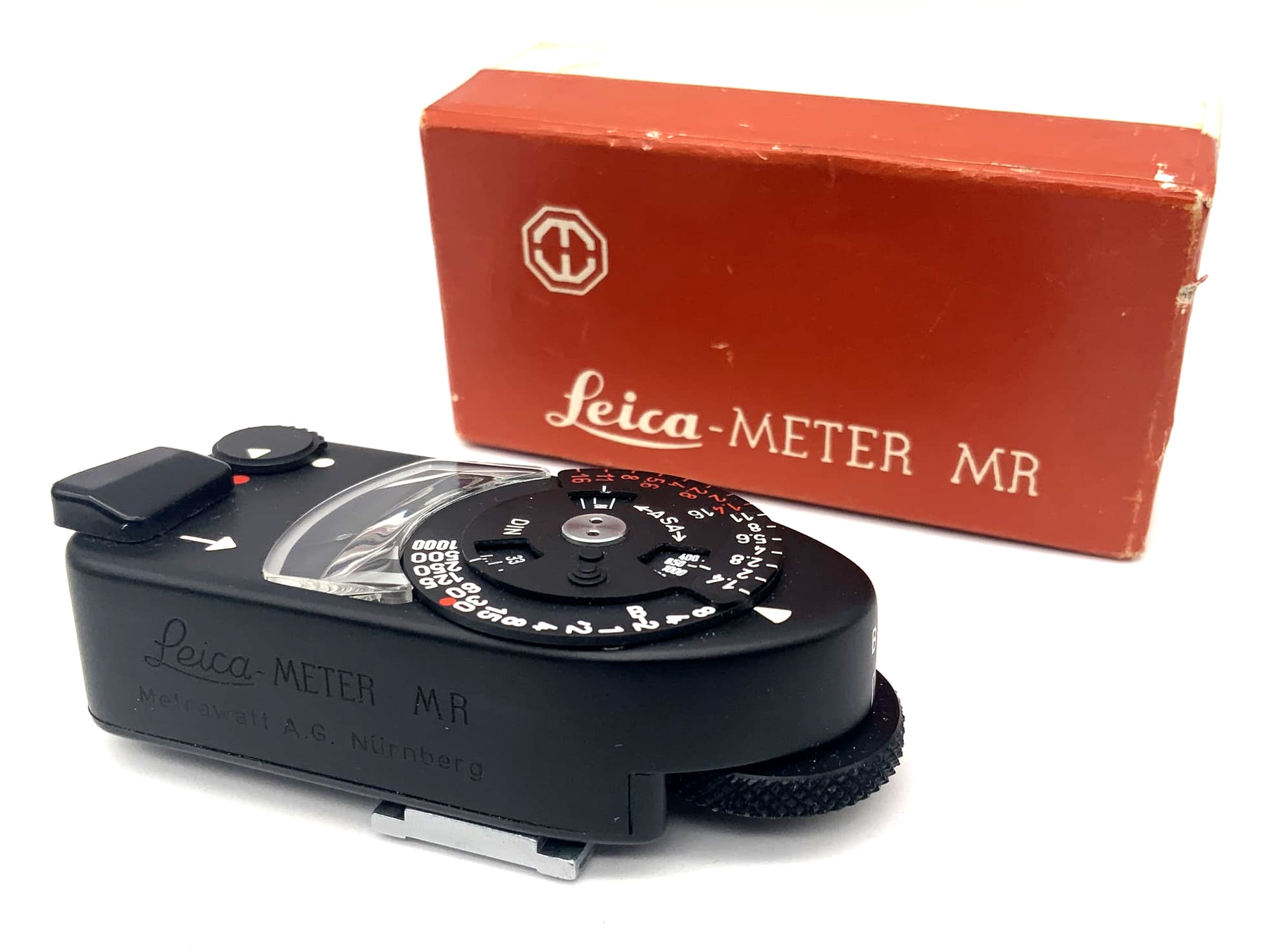 Posemètre Leica Meter MR-4 Metrawatt pour modèles Leica M, dans son emballage d'origine