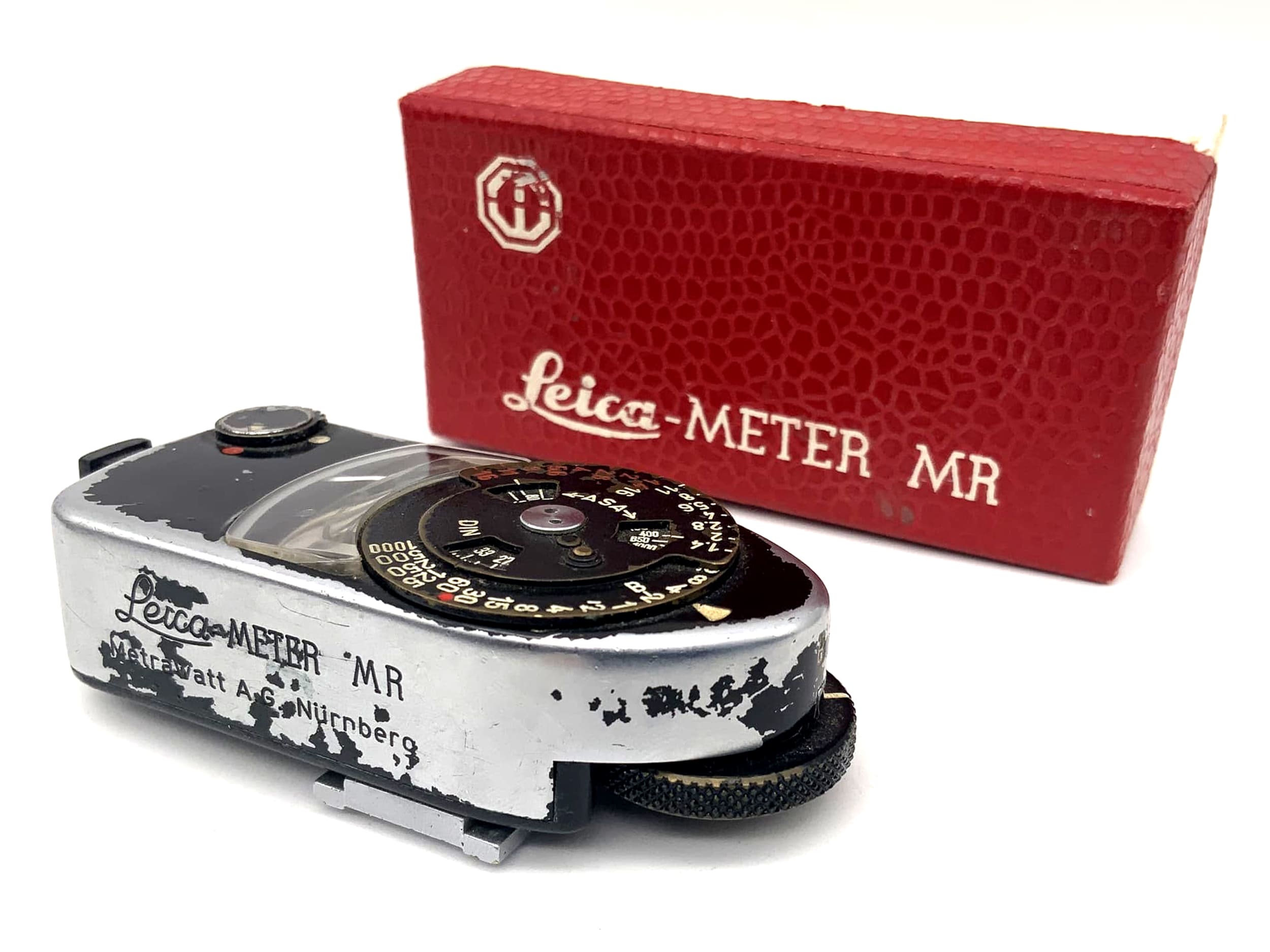 Posemètre Leica Meter MR Metrawatt pour appareils Leica M, noir, dans son emballage d'origine