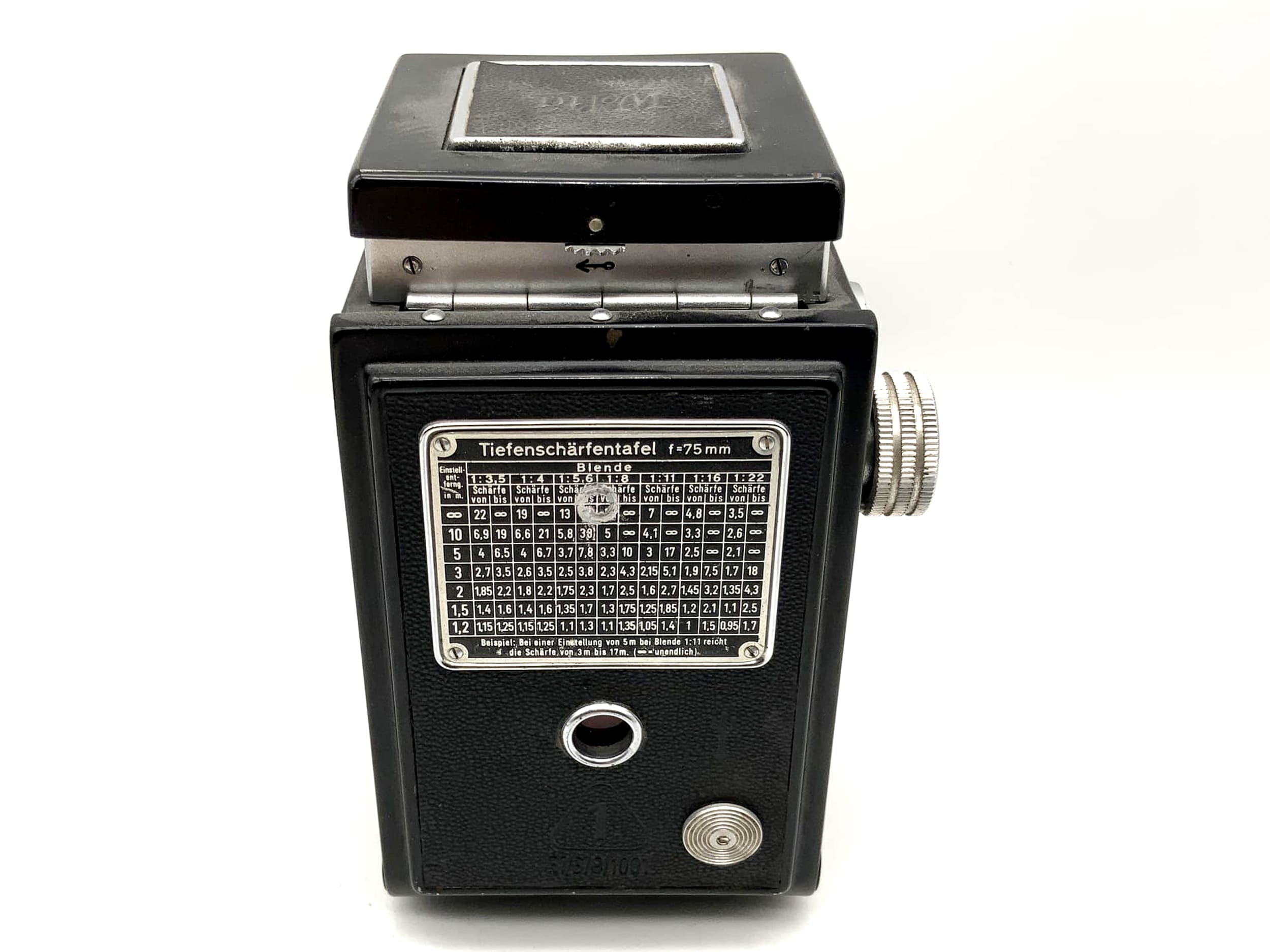Welta Reflekta II TLR avec Meyer Optik Trioplan 1:3,5/75 Cludor moyen format 6x6