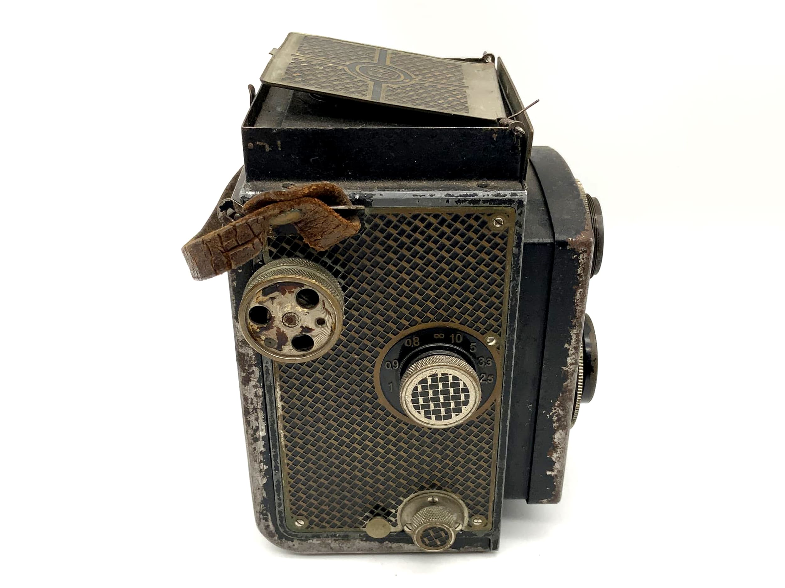 Rollei Rolleicord TLR avec Carl Zeiss Triotar 4,5/7,5 cm, papier peint Rollei F&amp;H 6x6