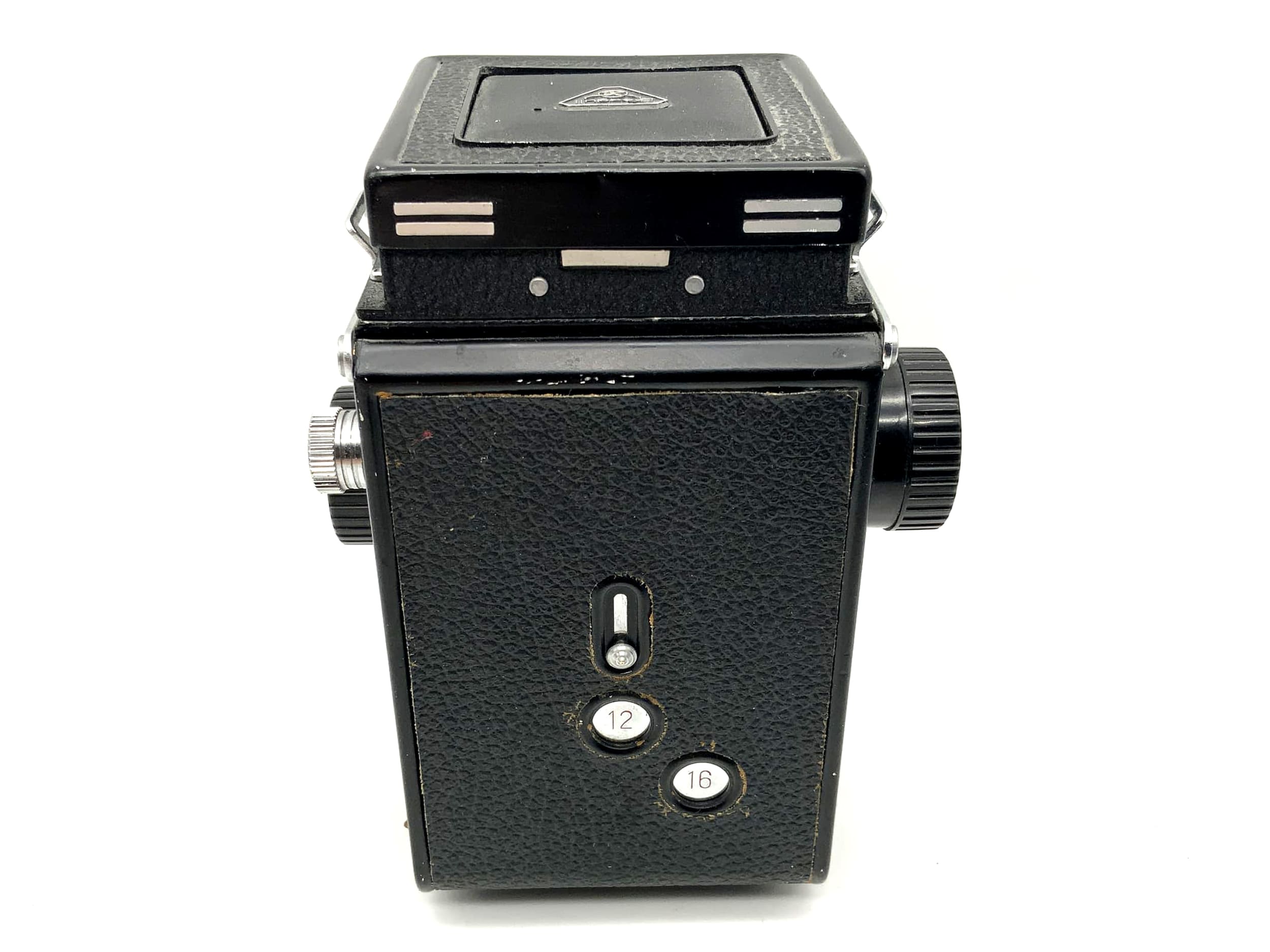Appareil photo reflex bi-objectif Seagull 4B1 TLR avec objectif Haiou SA-85 1:3.5/75 moyen format 6x6