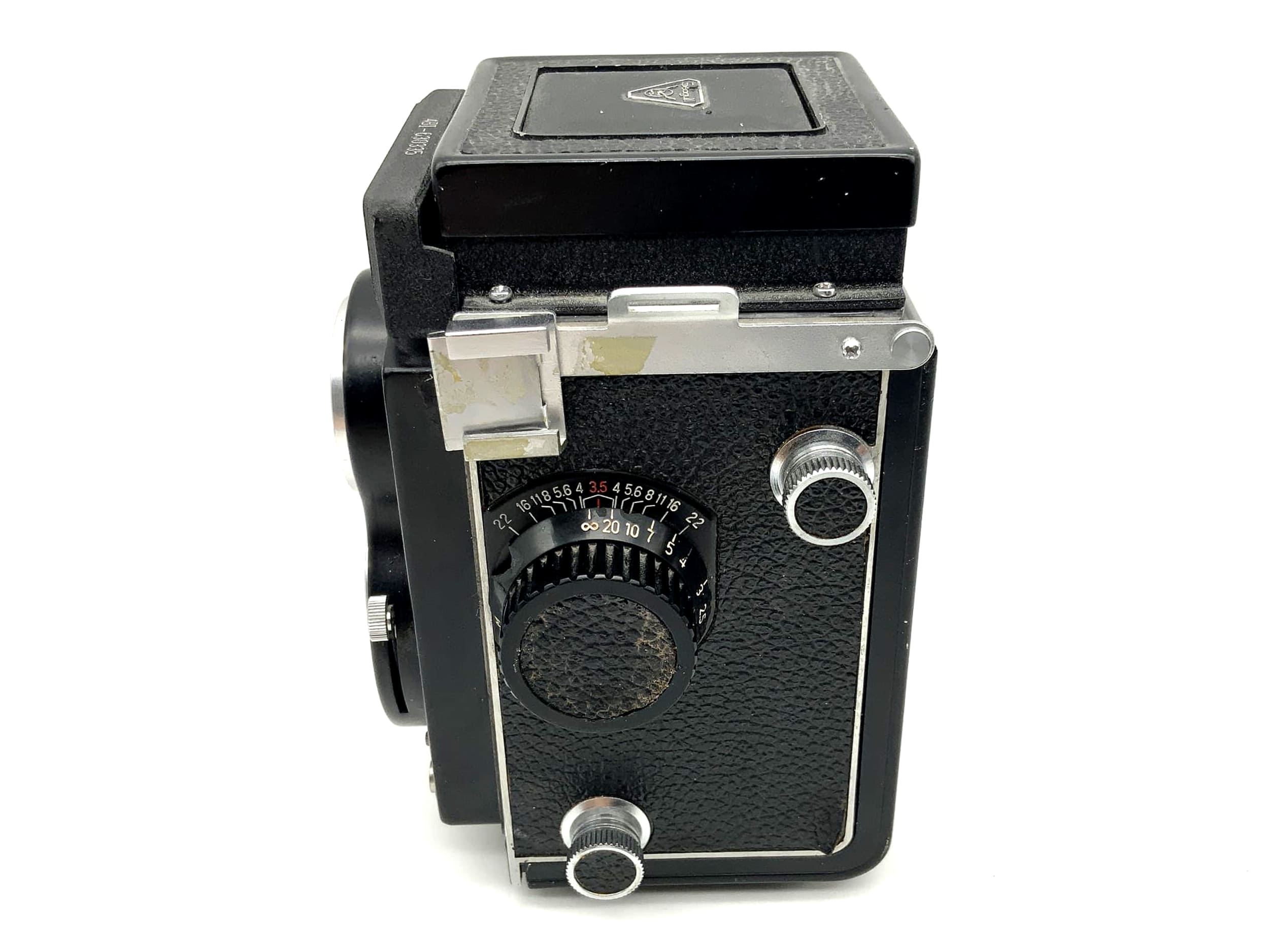 Appareil photo reflex bi-objectif Seagull 4B1 TLR avec objectif Haiou SA-85 1:3.5/75 moyen format 6x6