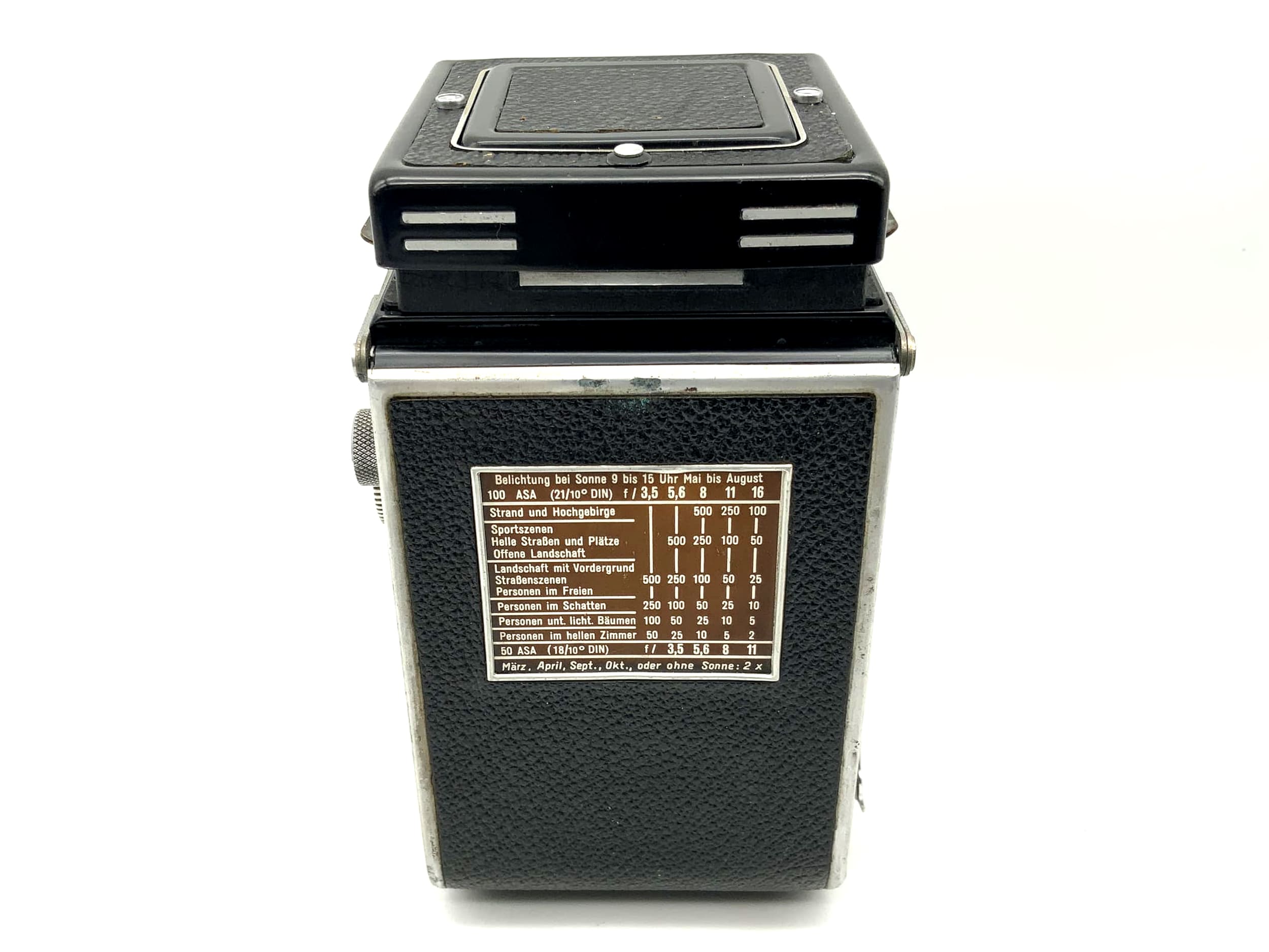 Rollei Rolleiflex Automat K4A TLR with Zeiss Tessar 1:3.5 f=75mm Synchro-Compur