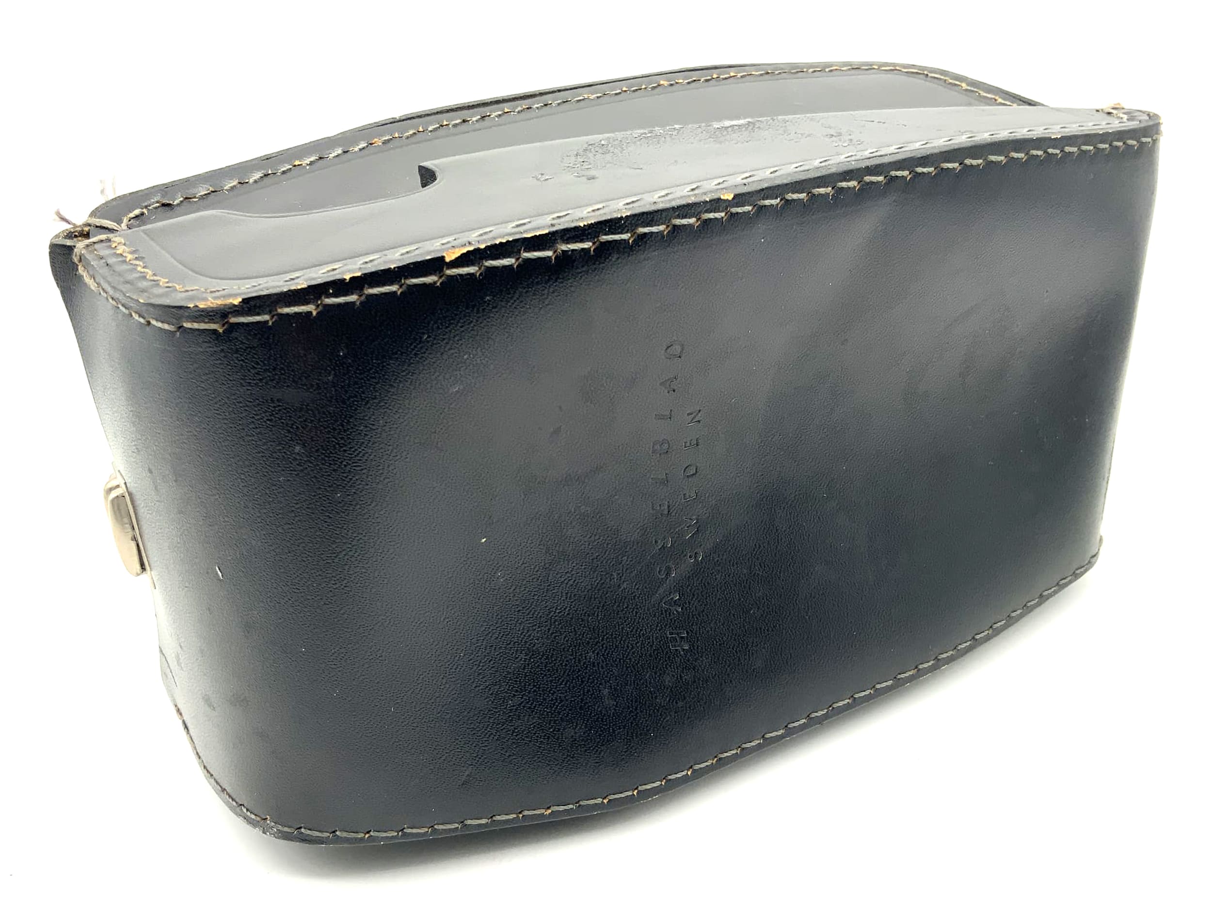 Hasselblad camera case 502, black, approx. 24x11x12.5cm, leather case for 500cm