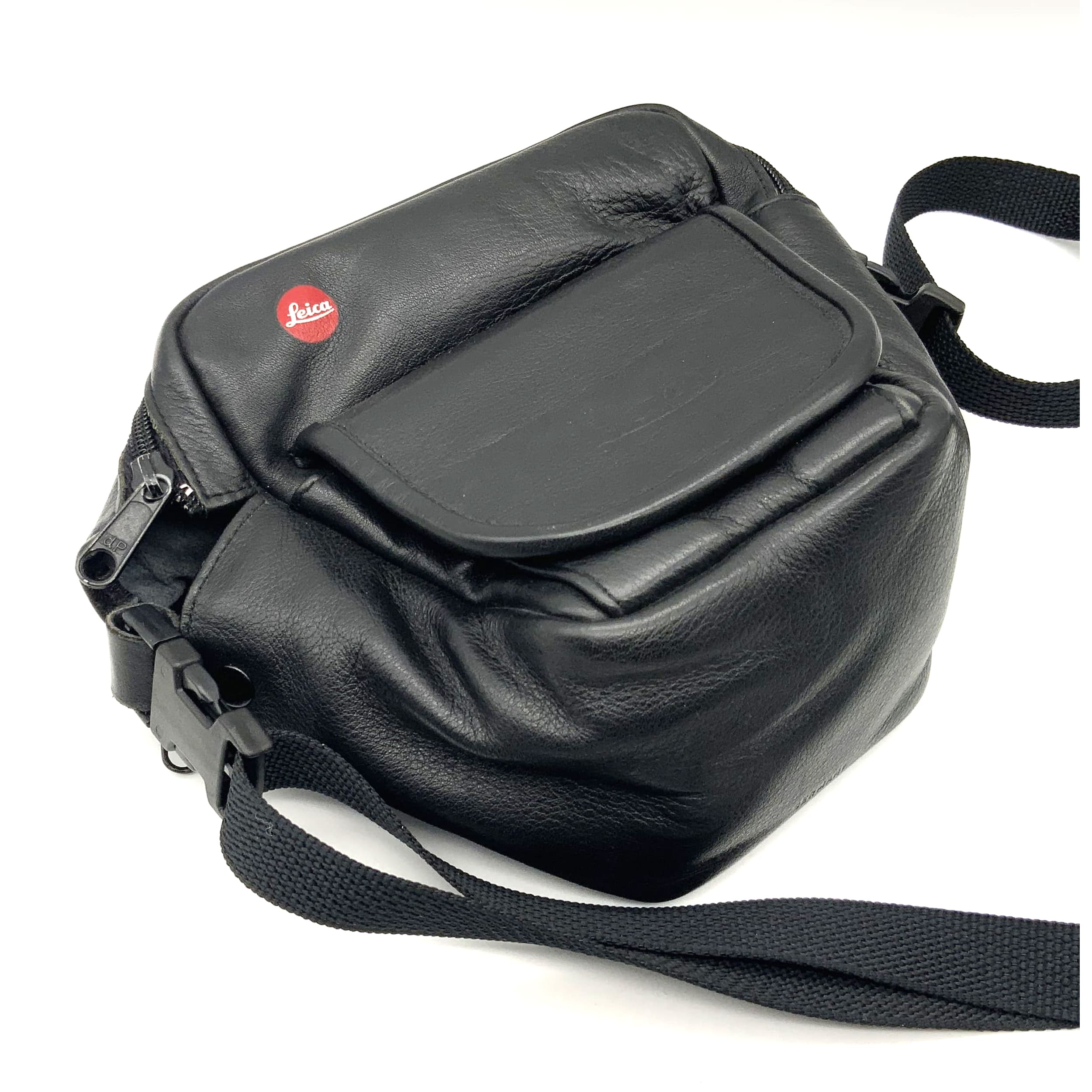 Sacoche en cuir noir Leica Ready Bag RE pour appareil photo Leica RE