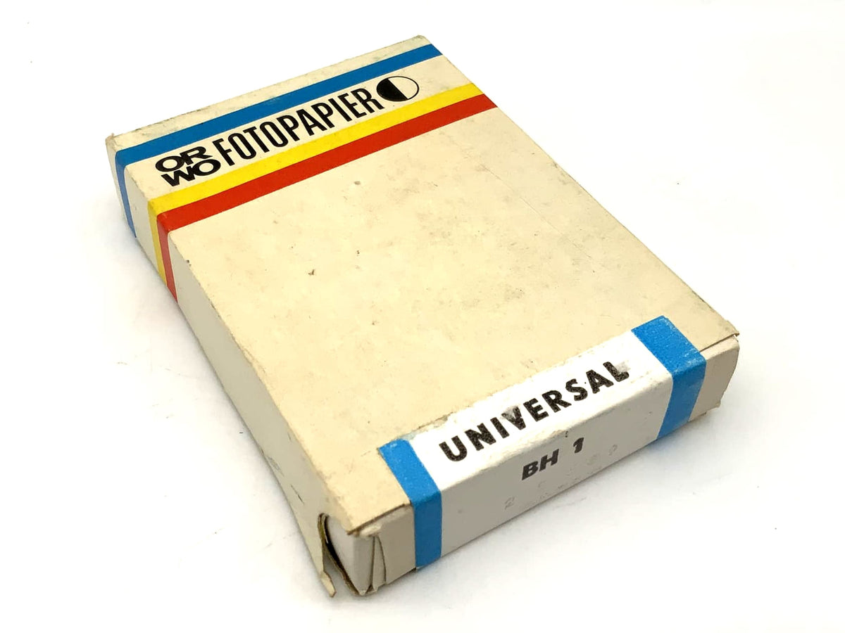Papier photo ORWO BH1, 100 feuilles, 7,4 x 10,5 cm, nouveau papier d'agrandissement universel BH1