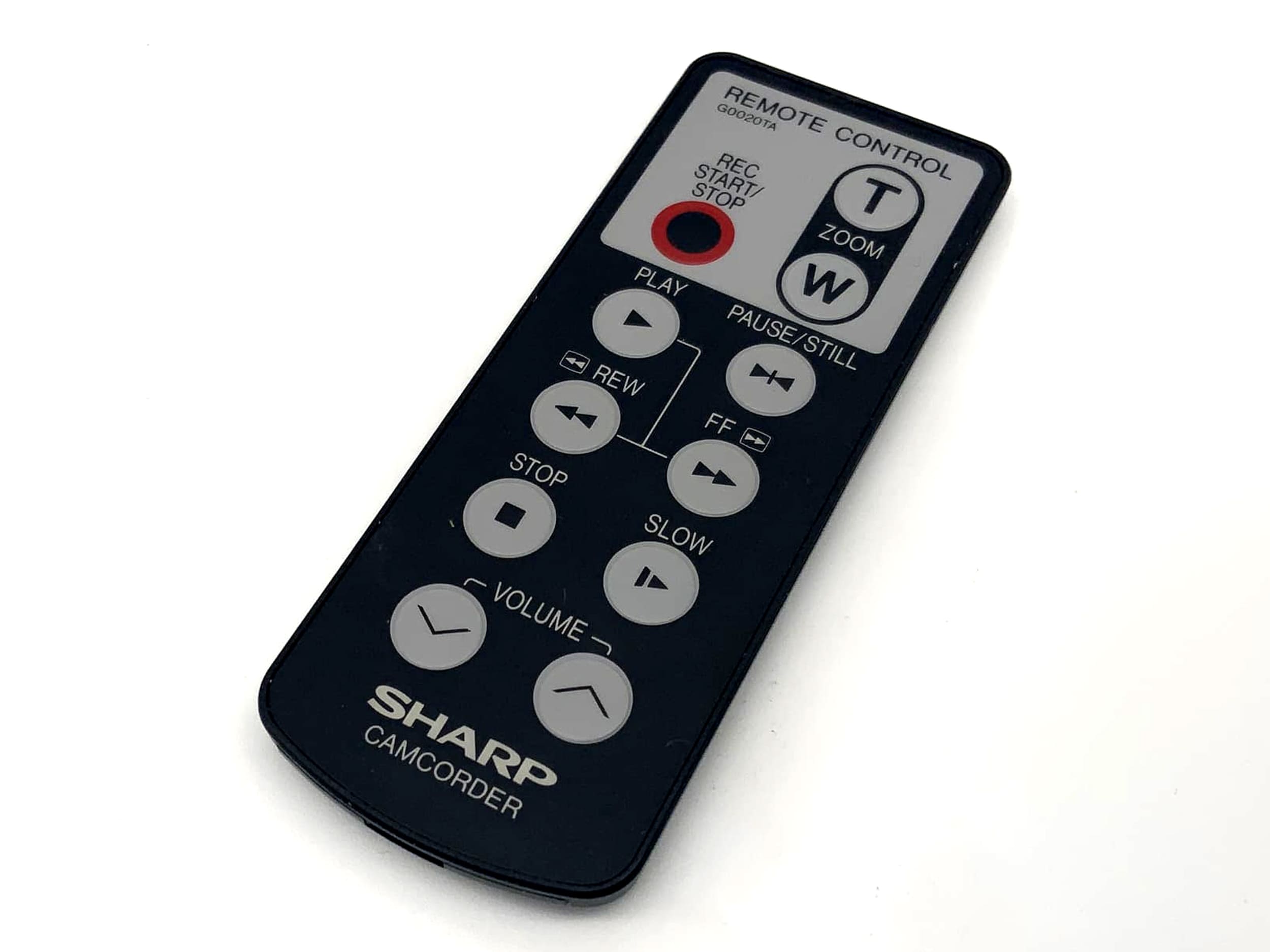 Sharp G0020TA black remote control for camcorders