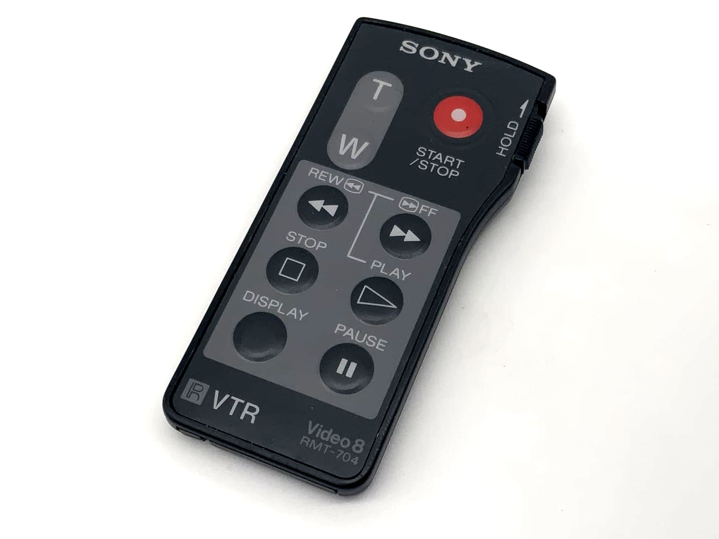 Sony remote control RMT-704 black VTR Video 8 remote release for camcorders